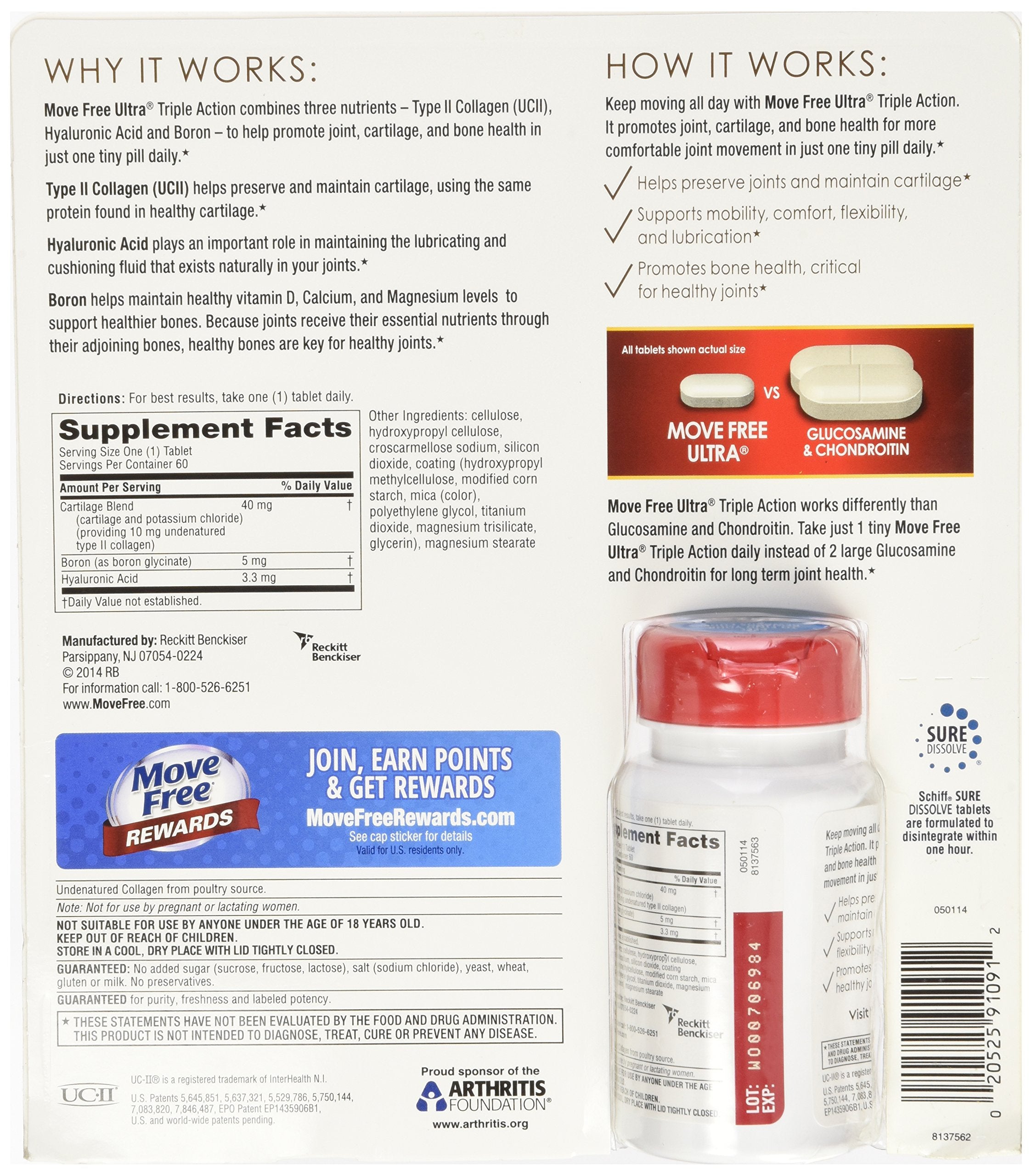 Schiff Move Free Ultra (60 ct.) SchiffAu supplements