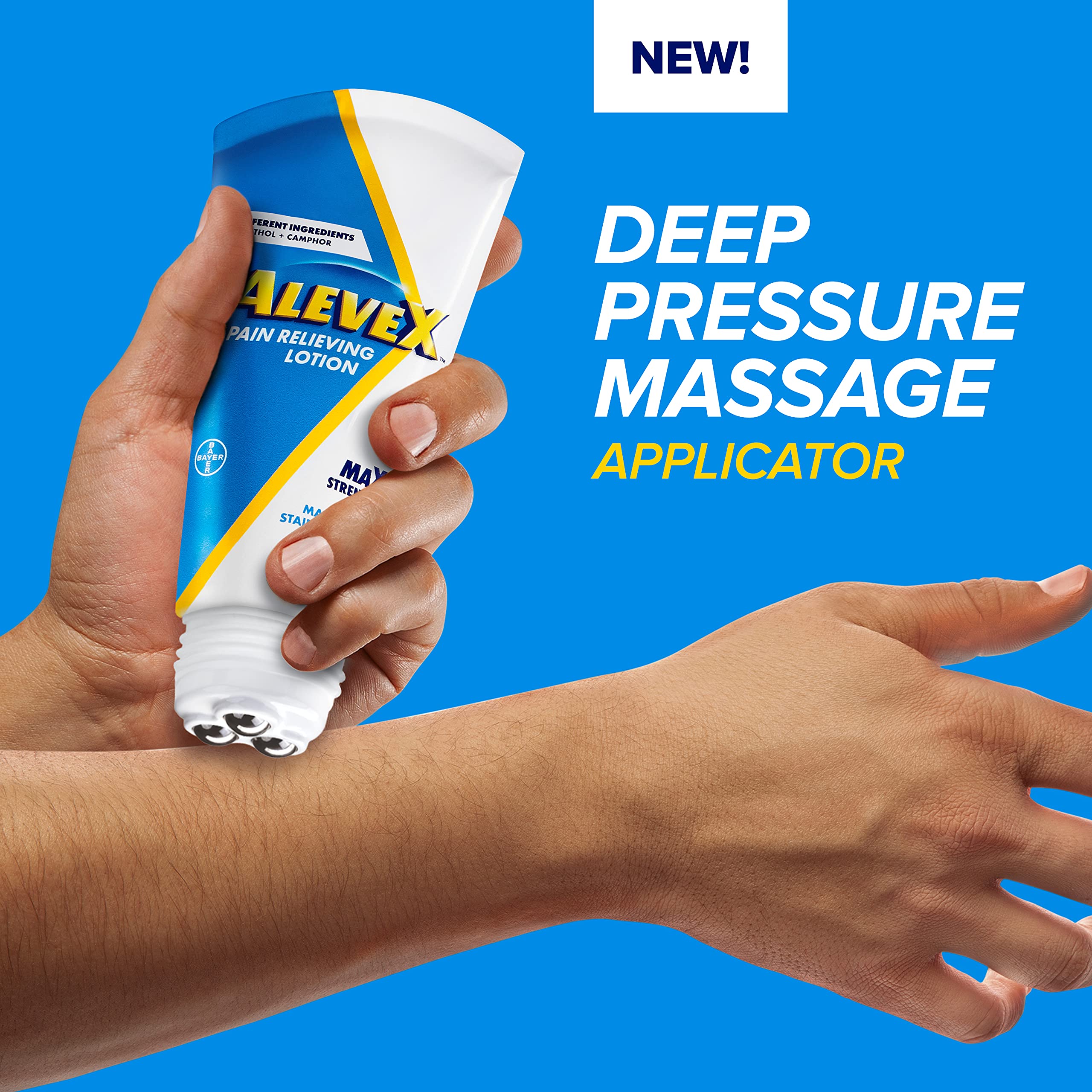 Aleve Pain Relieving Lotion with Rollerball 2.5 oz (Pack of 3) AleveAu supplements