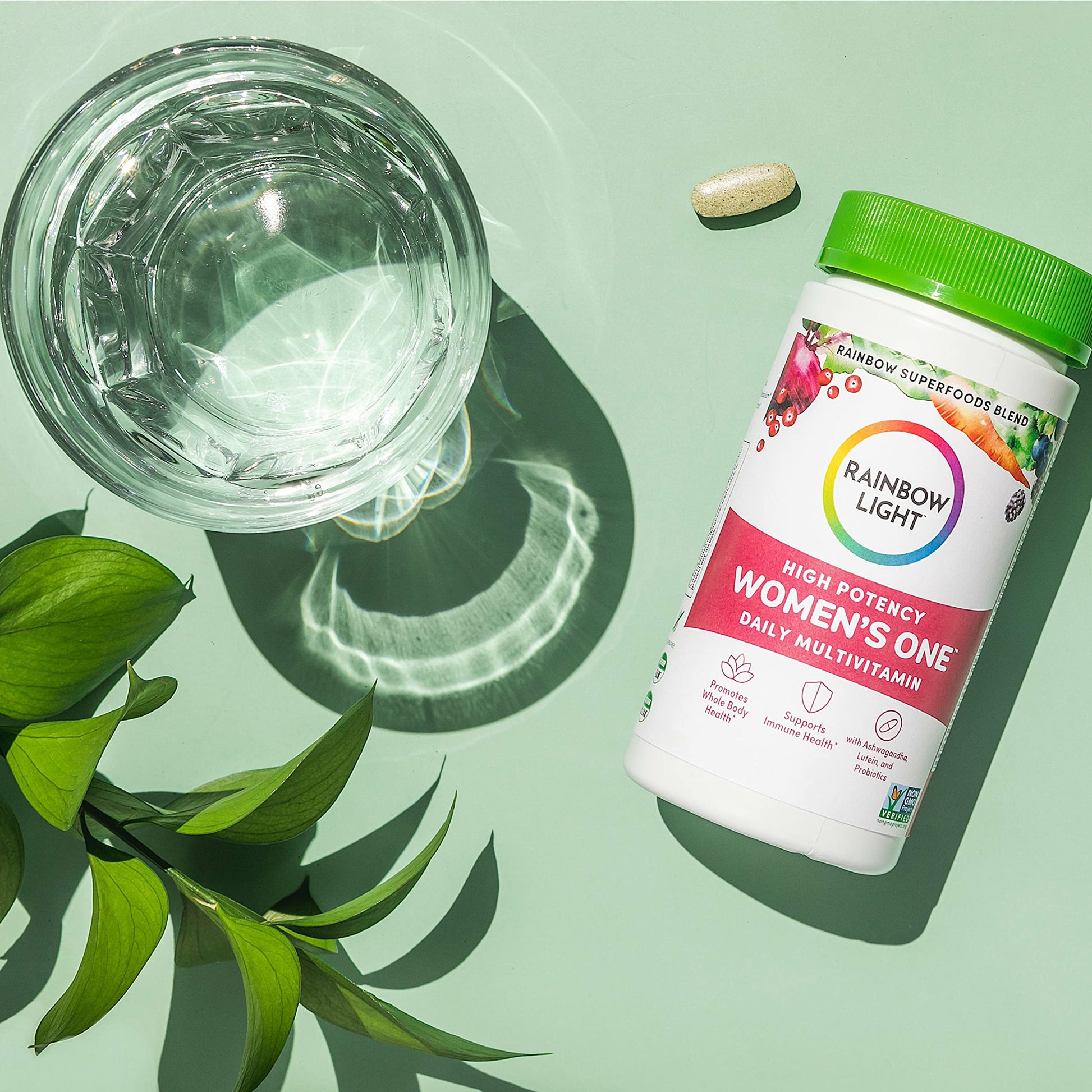 Rainbow Light Womens One High-Potency Daily Multivitamin, Womens Multivitamin Rainbow LightUS supplements