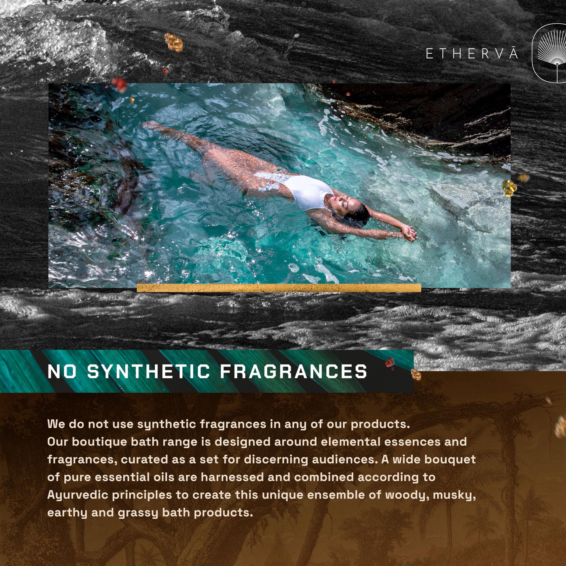 ETHERVA EARTH Body Wash for Men & Women | Patchouli, Vetiver, Incense, Virgin Coconut Oil ETHERVAAu supplements
