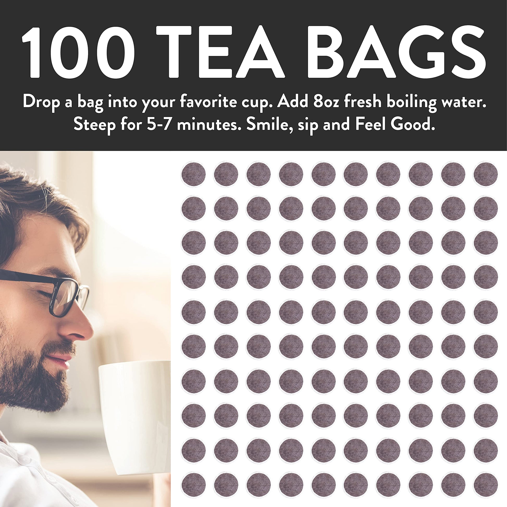 FGO Organic Hibiscus Tea, Eco-Conscious Tea Bags, 100 Count, Packaging May Vary FGOUS supplements