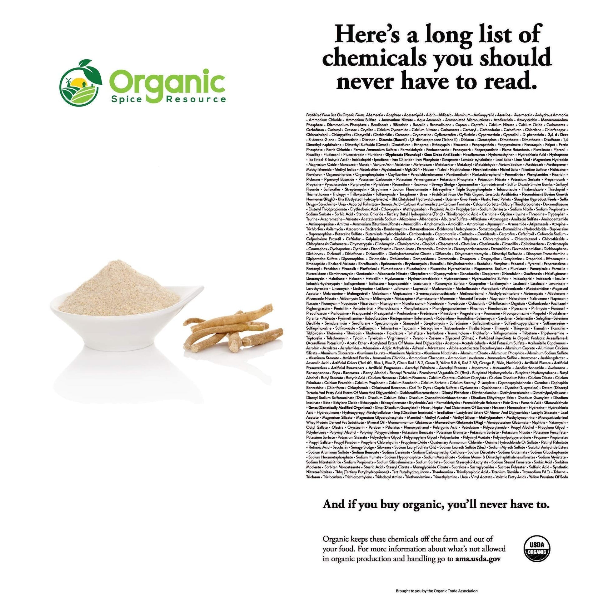Organic Ashwagandha Root Powder - 1.10 lbs (17.64 oz) | Resealable Kraft Bag,Non-GMO, Indian Ginseng, Withania Somnifera -100% Raw from India, by SHOPOSR Organic Spice ResourceAu supplements