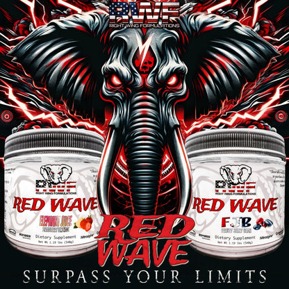 Red Wave Pre Workout Powder With Creatine, Perfect For Men And Women Right Wing FormulationsUS supplements