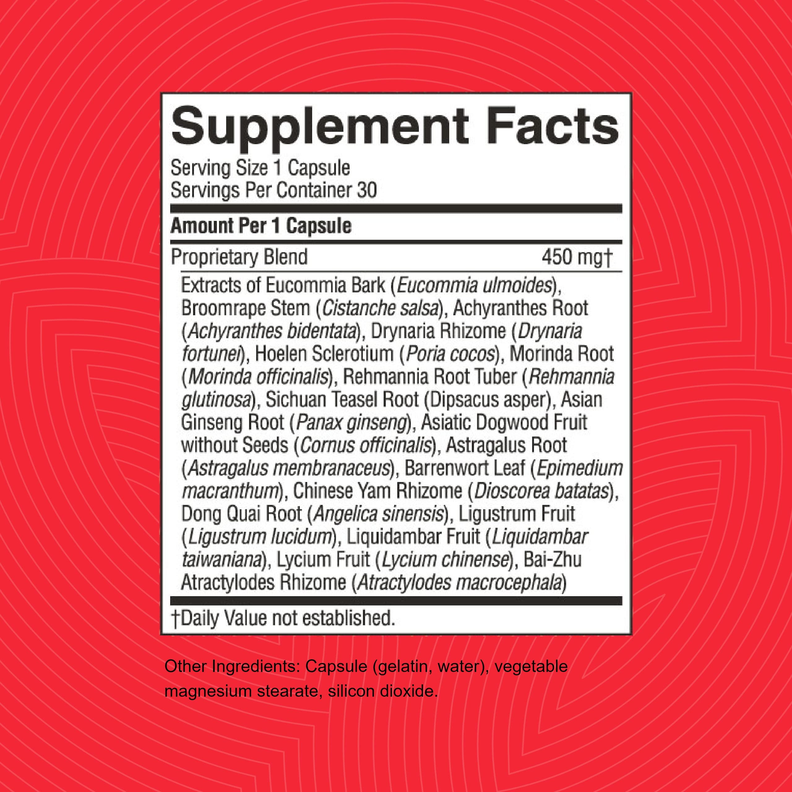 Nature's Sunshine KB-C, Chinese TCM Concentrate, 30 Capsules | Strengthens the Urinary System, Supports the Structural System, and May Help the Body Restore Energy Nature's SunshineAu supplements