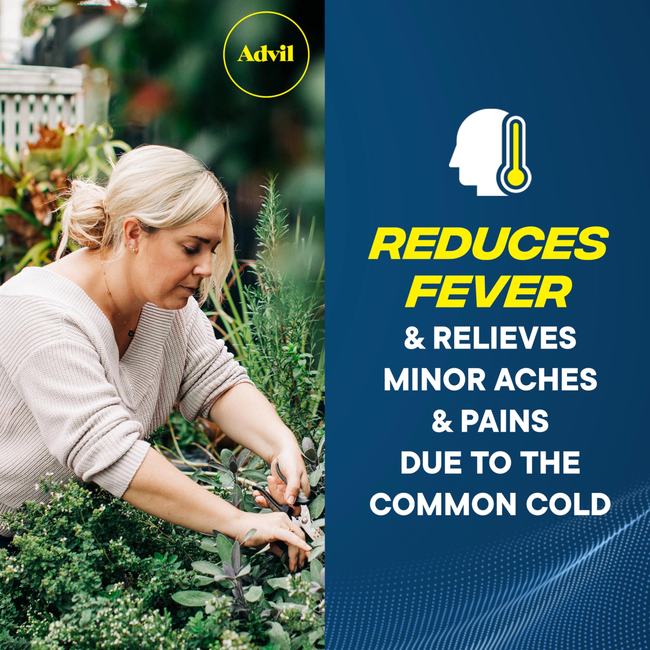 Advil Pain Reliever and Fever Reducer, Ibuprofen 200mg for Pain Relief - 300 Count, Advil PM Pain Reliever and Nighttime Sleep Aid, Ibuprofen for Pain Relief and Diphenhydramine Citrate - 2 Count AdvilAu supplements