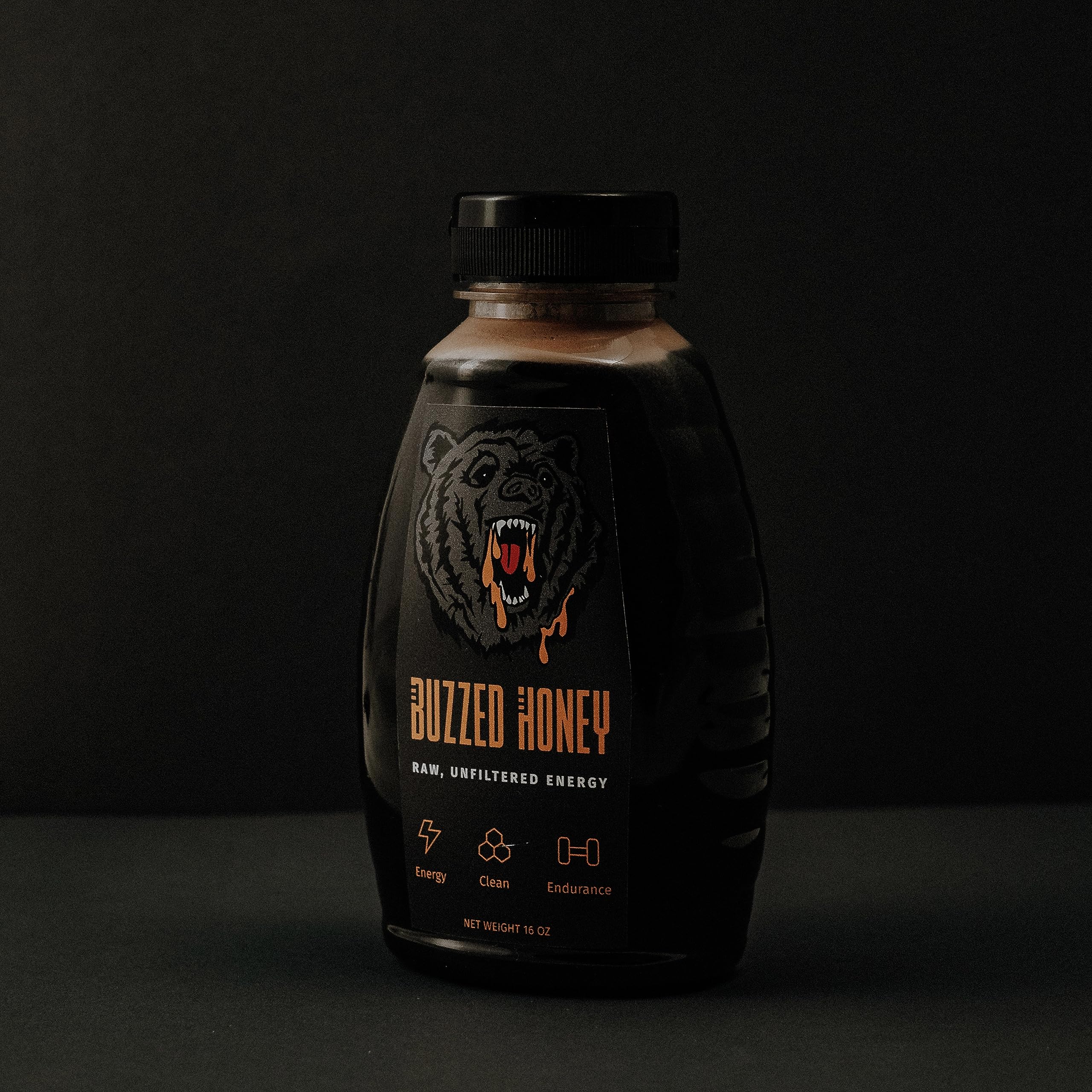Buzzed Honey - 16oz, Natural Preworkout Supplement, Raw Honey, Caffeine, Clean Energy Buzzed HoneyAu supplements