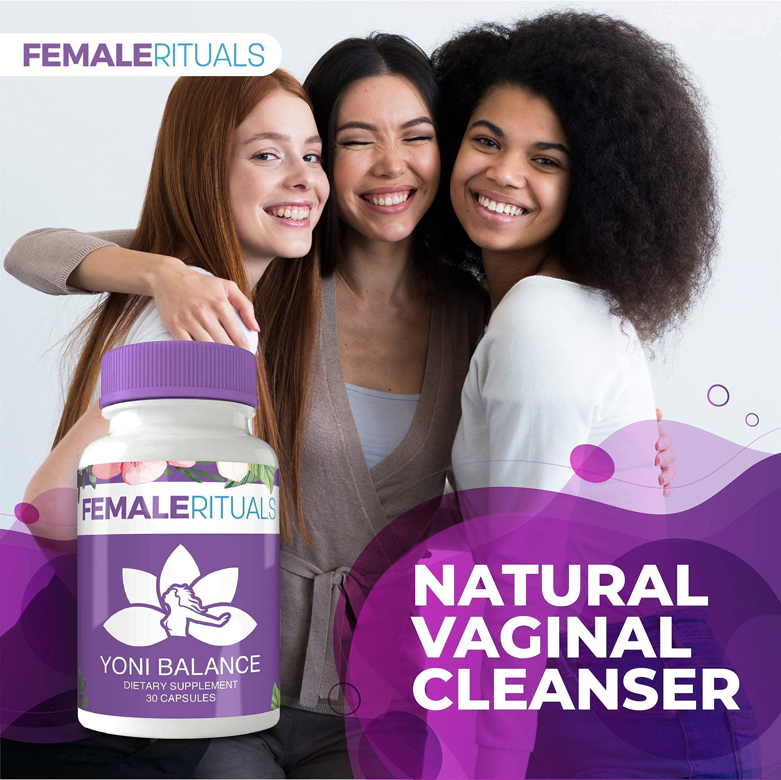 FEMALE RITUALS - Vaginal Moisturizer Boric Acid Suppositories for PH Balance - Bad Odors FEMALE RITUALSAu supplements