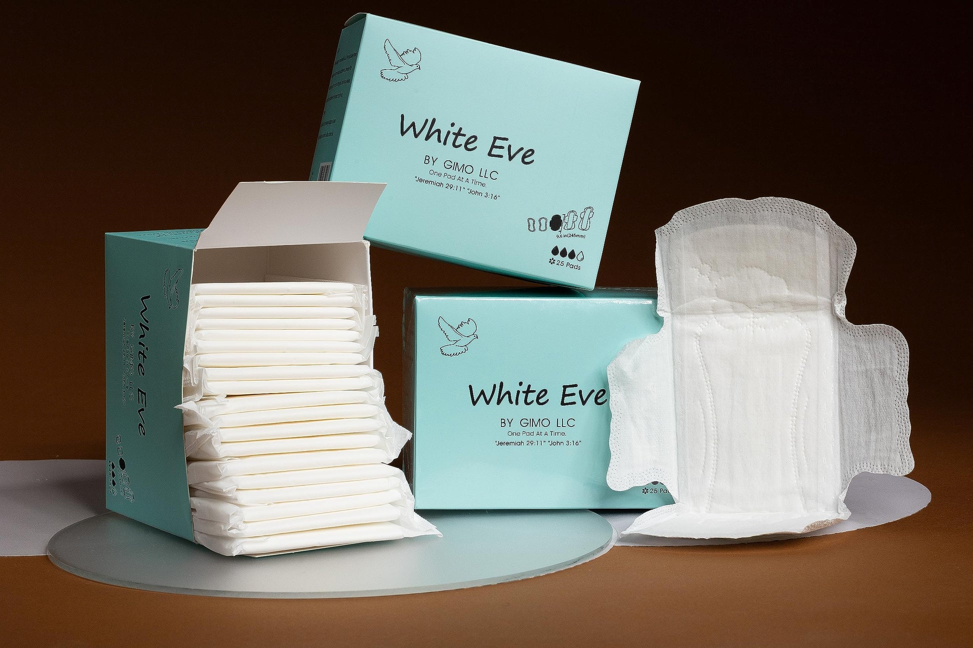 WHITE EVE Sanitary Pad Ultra Thin Sanitary Pads for Women with Fast Absorption and Leak Guard WHITE EVEAu supplements
