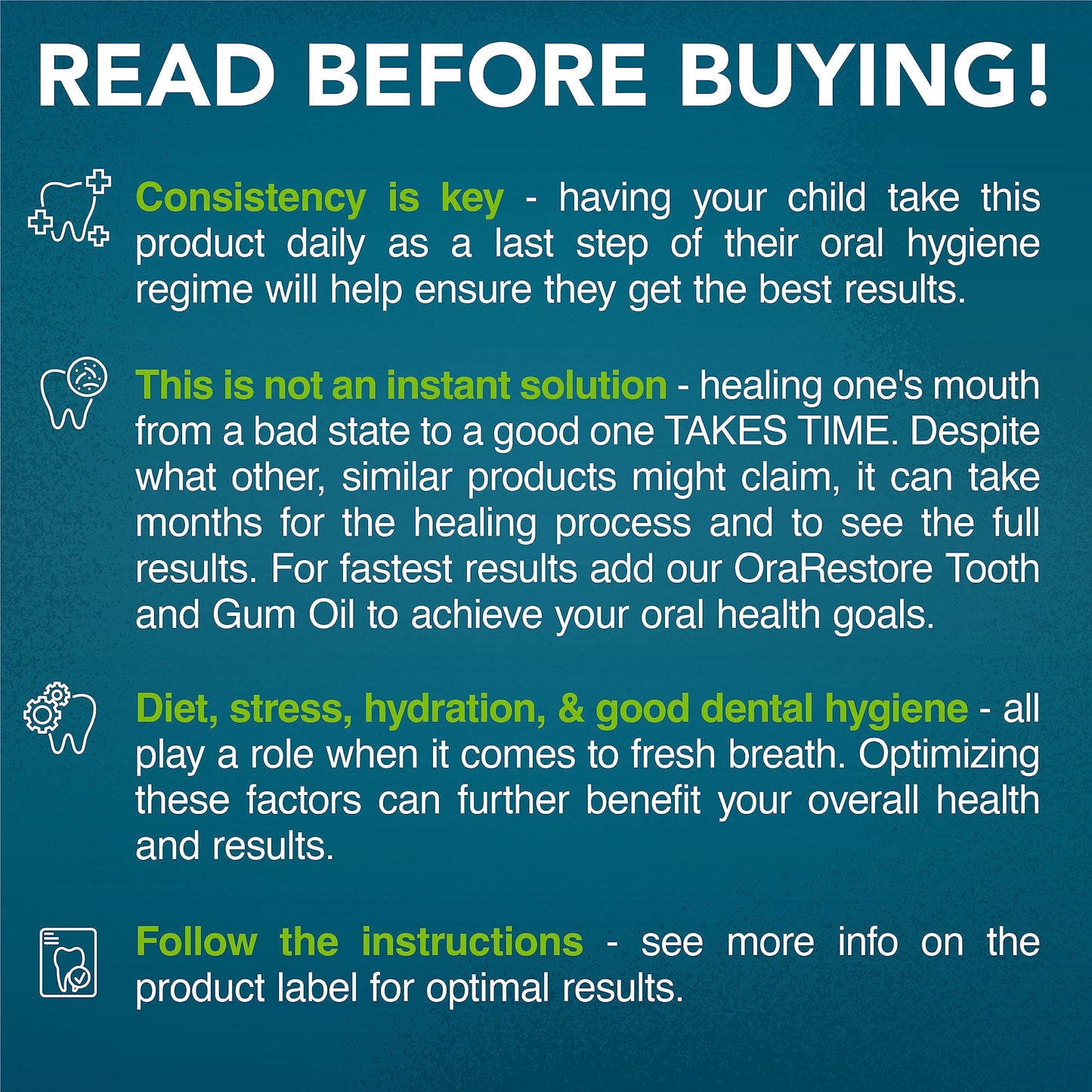 Oral Probiotics for Mouth Bad Breath Treatment for Adults: Dentist Formulated Advanced Great Oral HealthUS supplements