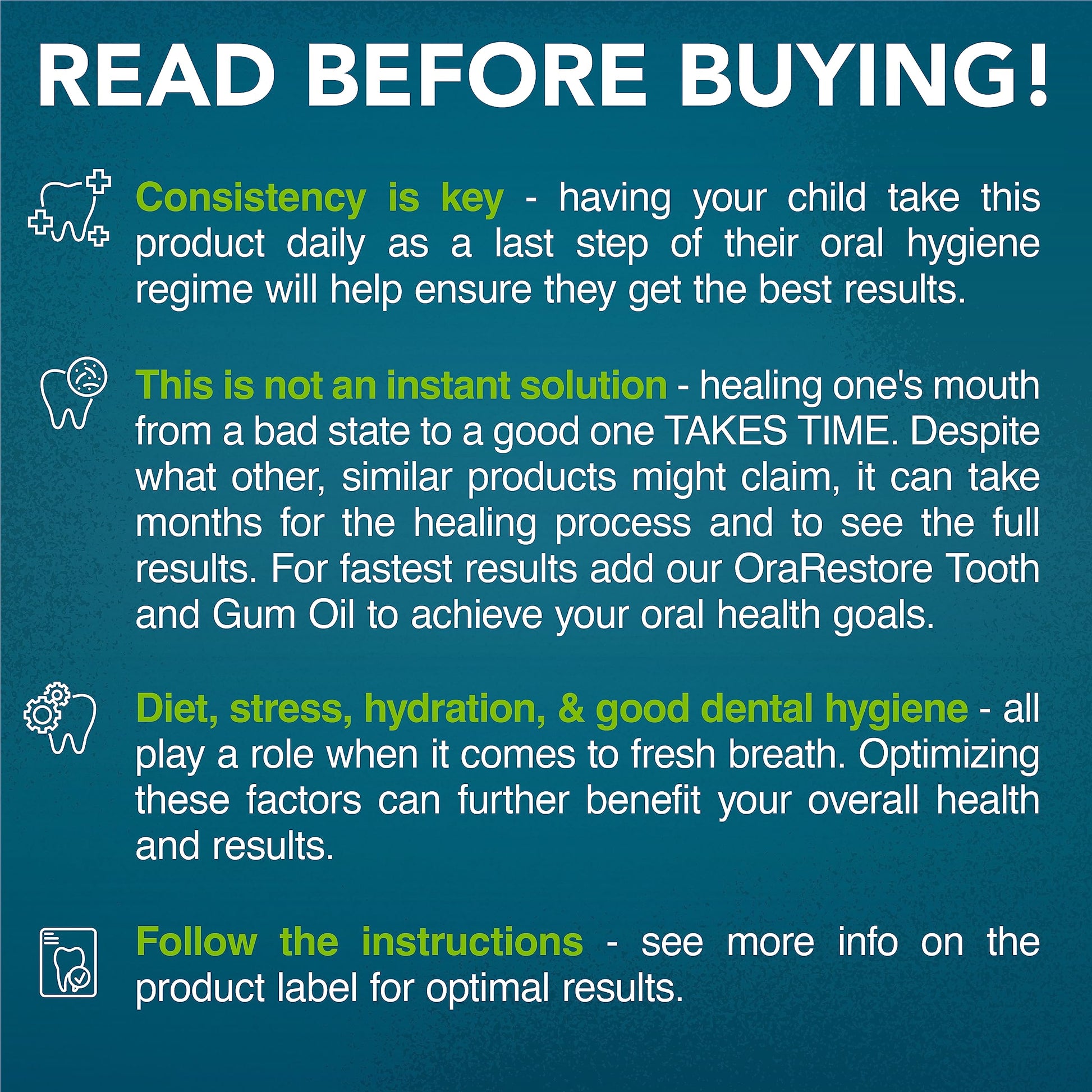Oral Probiotics for Mouth Bad Breath Treatment for Adults: Dentist Formulated Advanced Great Oral HealthUS supplements