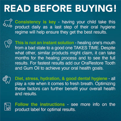 Oral Probiotics for Mouth Bad Breath Treatment for Adults: Dentist Formulated Advanced Great Oral HealthUS supplements