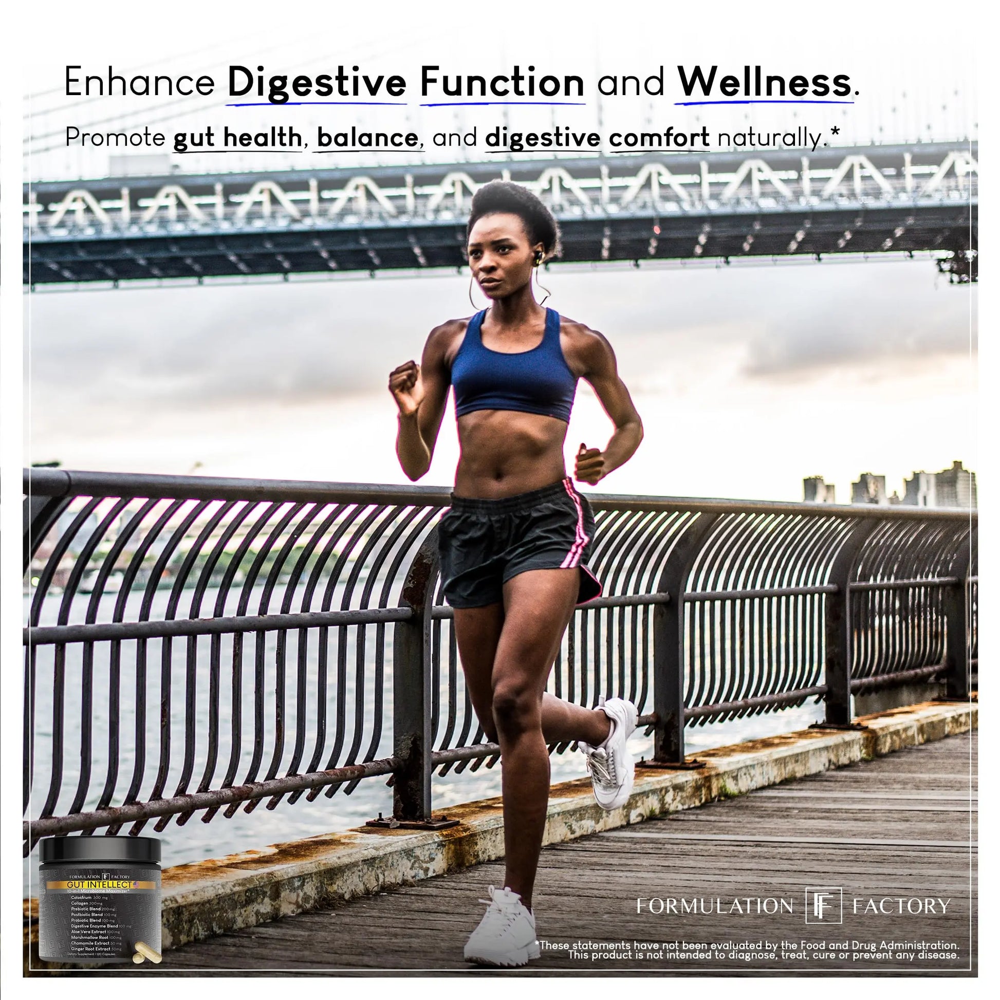 Formulation Factory Probiotics for Women & Men - Gut Intellect 10-in-1 Digestive Enzymes with Prebiotics and Postbiotics - Total Gut Health Supplement - 120 Capsules, 2 Month Supply Formulation Factorynz supplements
