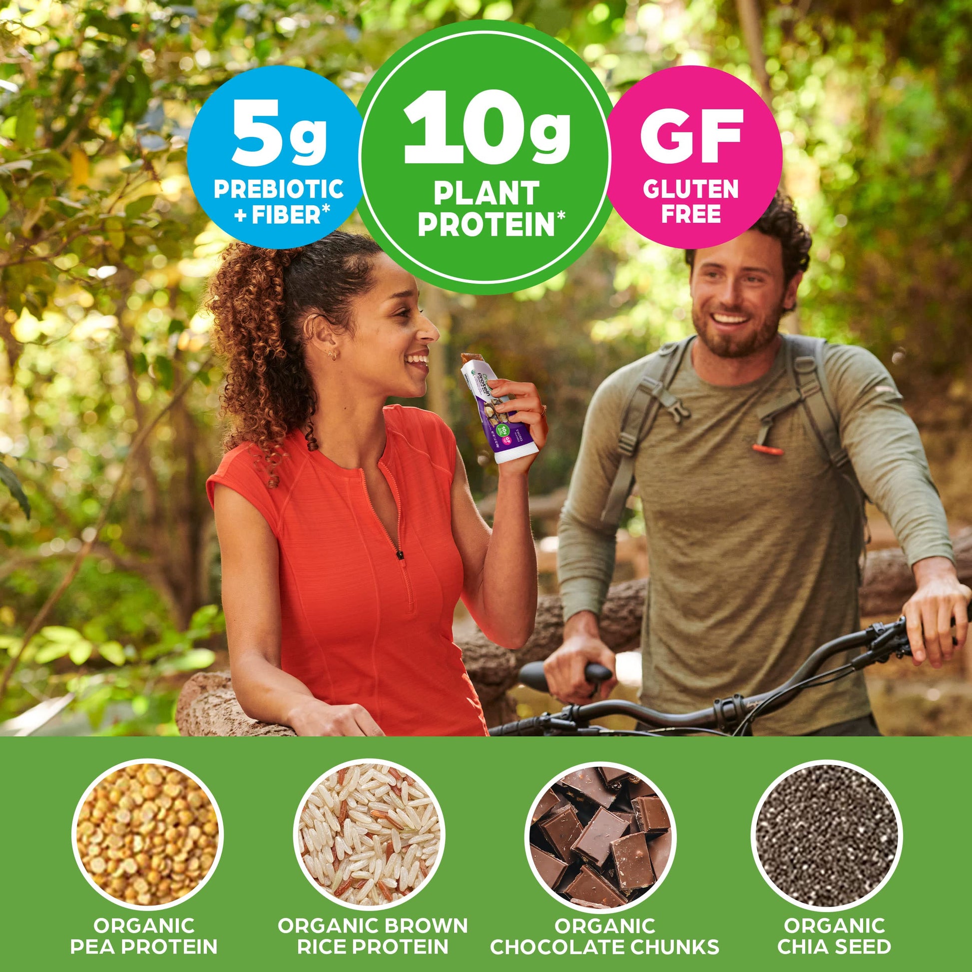 Orgain Organic Vegan Protein Bars, Smores - 10g Plant Based Protein, Gluten Free Snack OrgainAu supplements