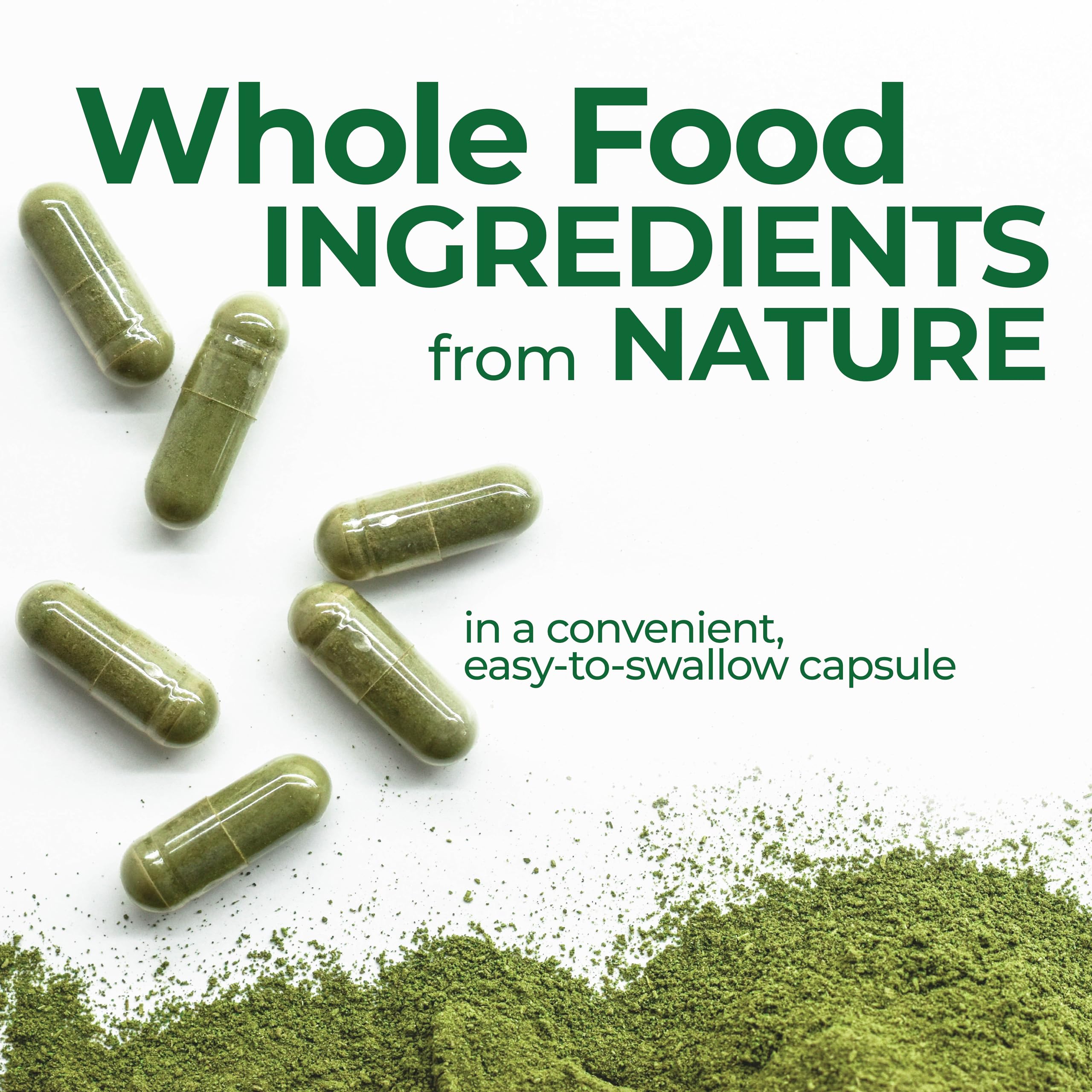 Country Farms Super Greens Vegicaps, 32 Super Foods, Whole Food Supplement, Greens, Fruit, Vegetables, Mushrooms & Probiotics, Rich in Antioxidants & Phytonutrients, 60 Count, 30 Servings Country FarmsAu supplements