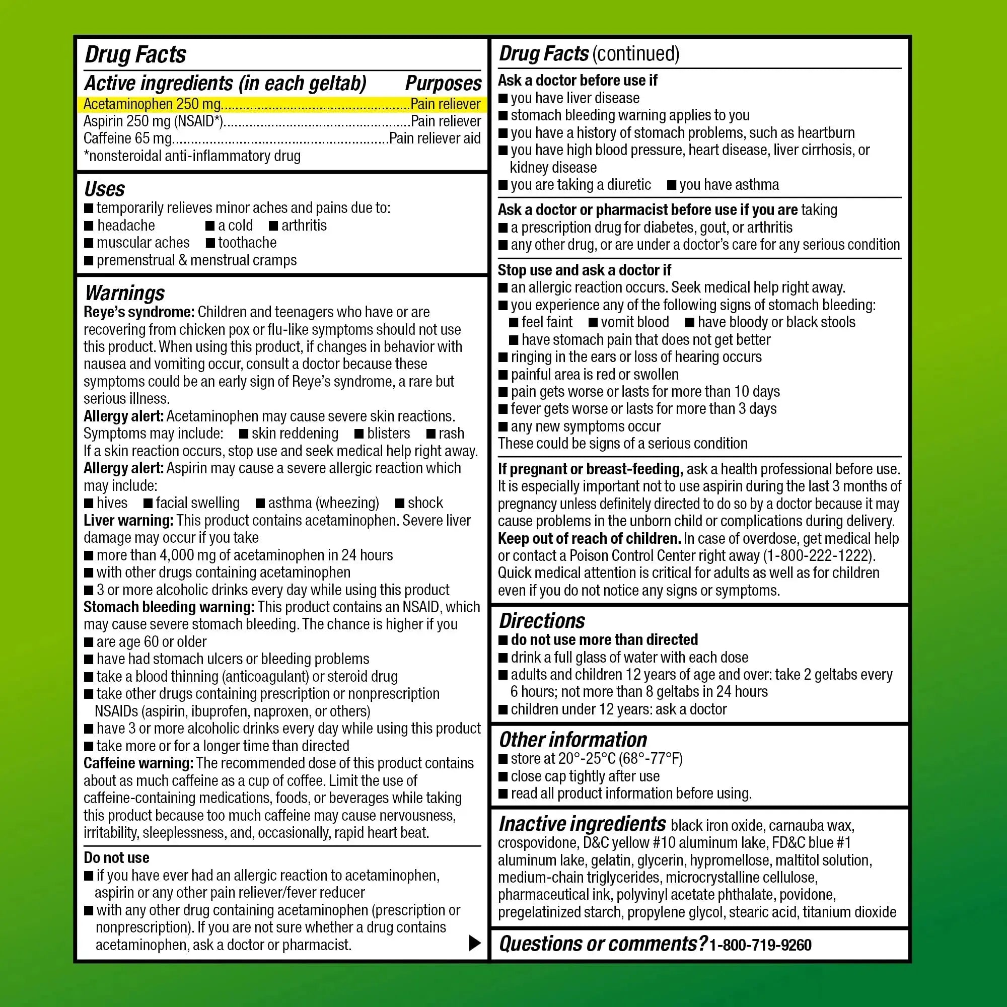 Amazon Basic Care Extra Strength Headache Relief Geltabs, Pain Reliever for Arthritis, Menstrual Pain and Cramps, 80 Count Amazon Basic CareAu supplements