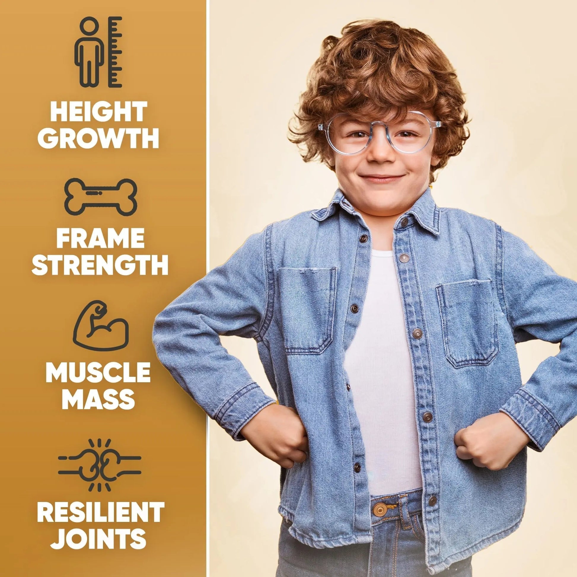 Height Growth Increase Vitamin Gummies, Calcium 100mg, Magnesium Glycinate 30mg, Zinc, Ashwagandha, Vitamin K2 D3 25mg Grow Tall Maximizer Supplement HighSpotAu supplements