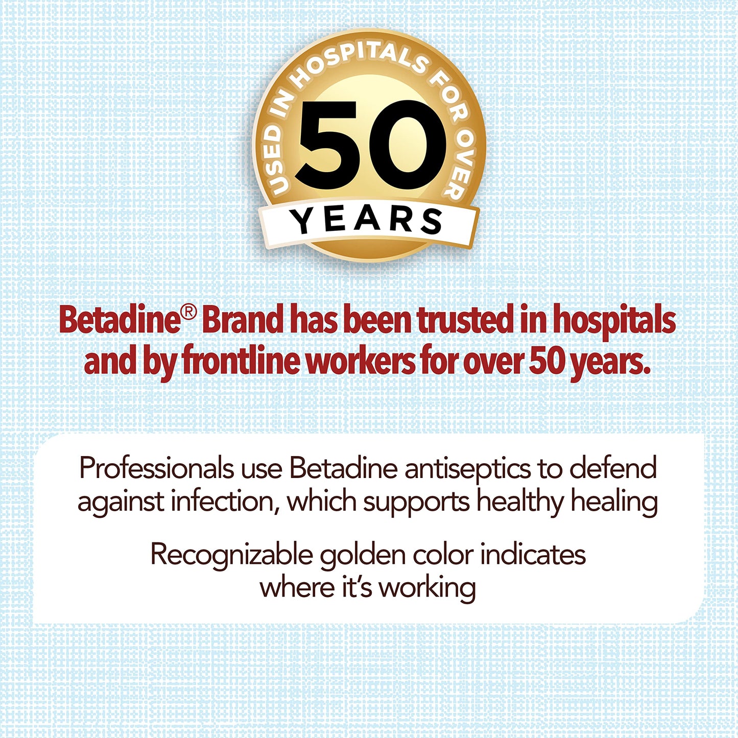 Betadine Antiseptic Liquid First Aid Solution, Povidone-iodine 10%, Infection BetadineUS supplements