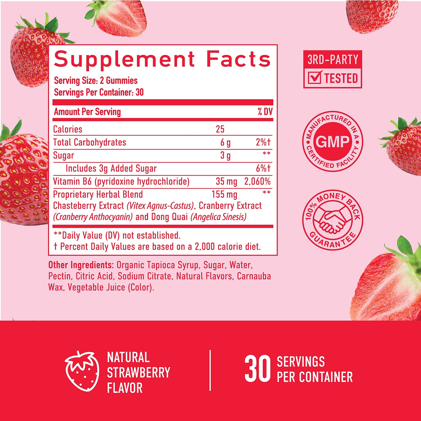 PMS Relief Gummies | Hormone Balance & Period Support Vitamins for Women | Vegan Gummy SMNutritionUS supplements