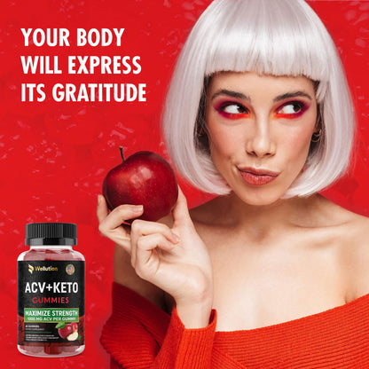 WELLUTION (2 Pack Gummies Apple Cider Vinegar - Formulated to Support Healthy Weight WELLUTIONUS supplements