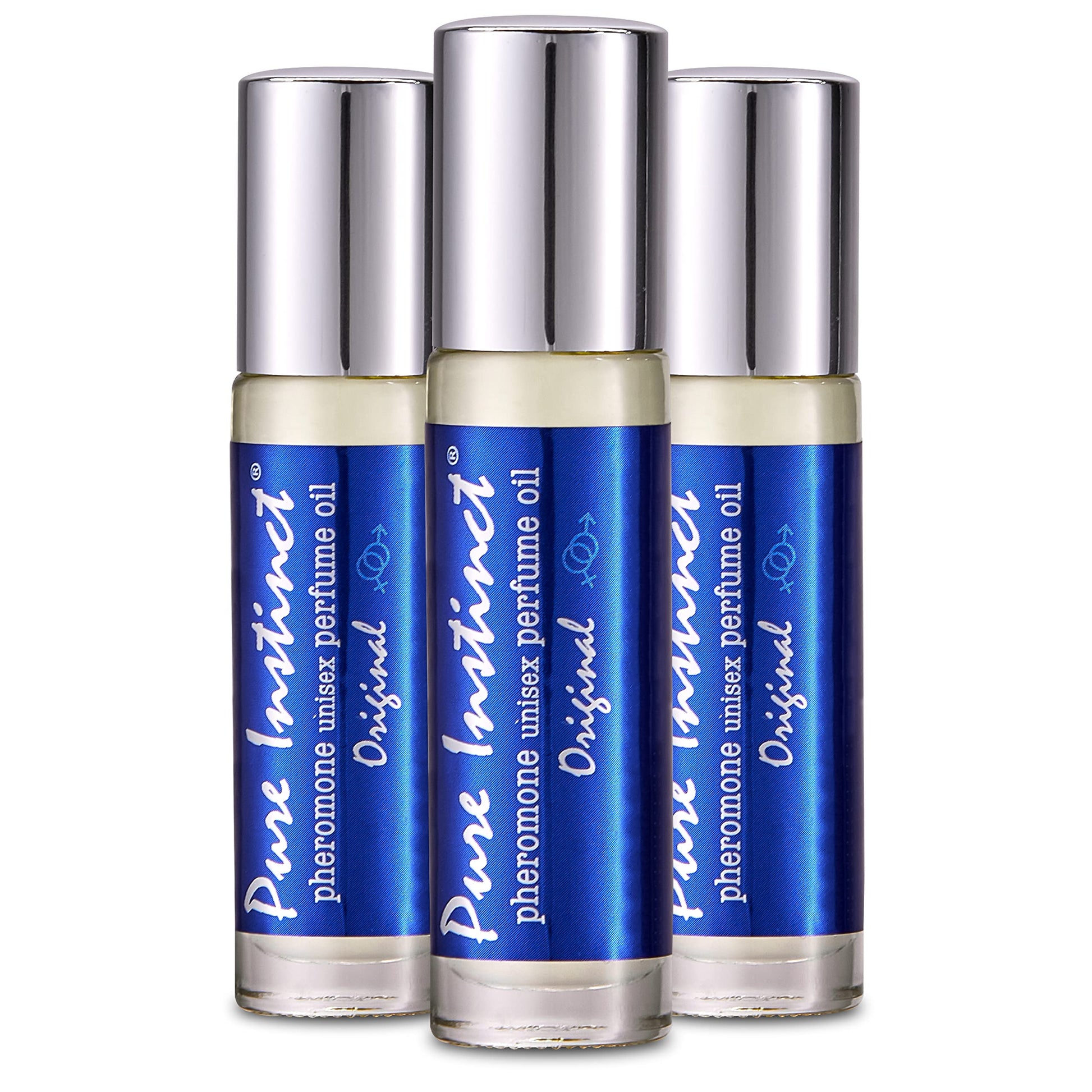 Pure Instinct Roll-On (3-Pack) - The Original Pheromone Infused Essential Oil Perfume Pure InstinctUS supplements
