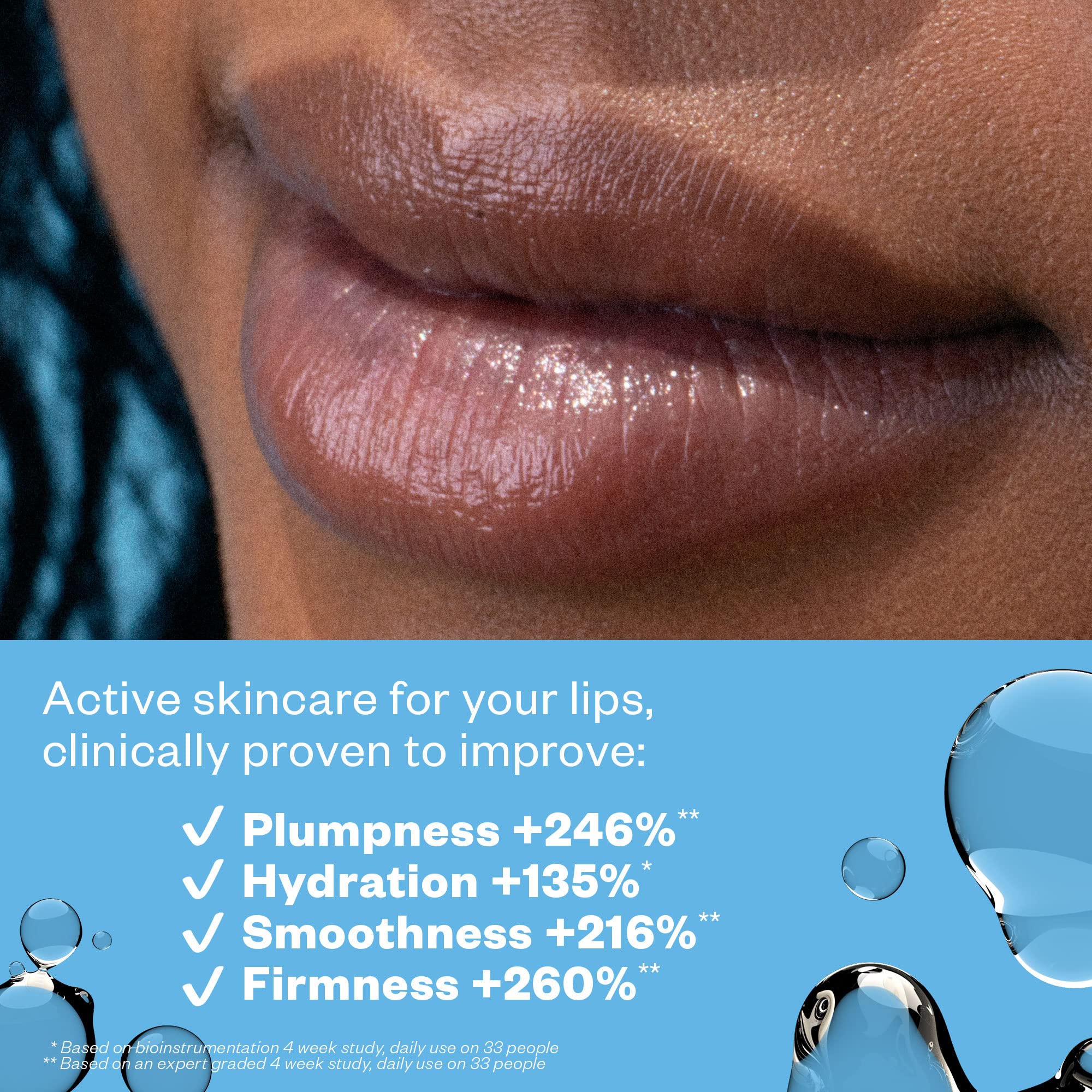 Kosas Lipfuel Hyaluronic Active Sport Lip Balm - Hydrates, Energizes and Protects - Natural Lip Treatment and Care (Baseline) KosasAu supplements