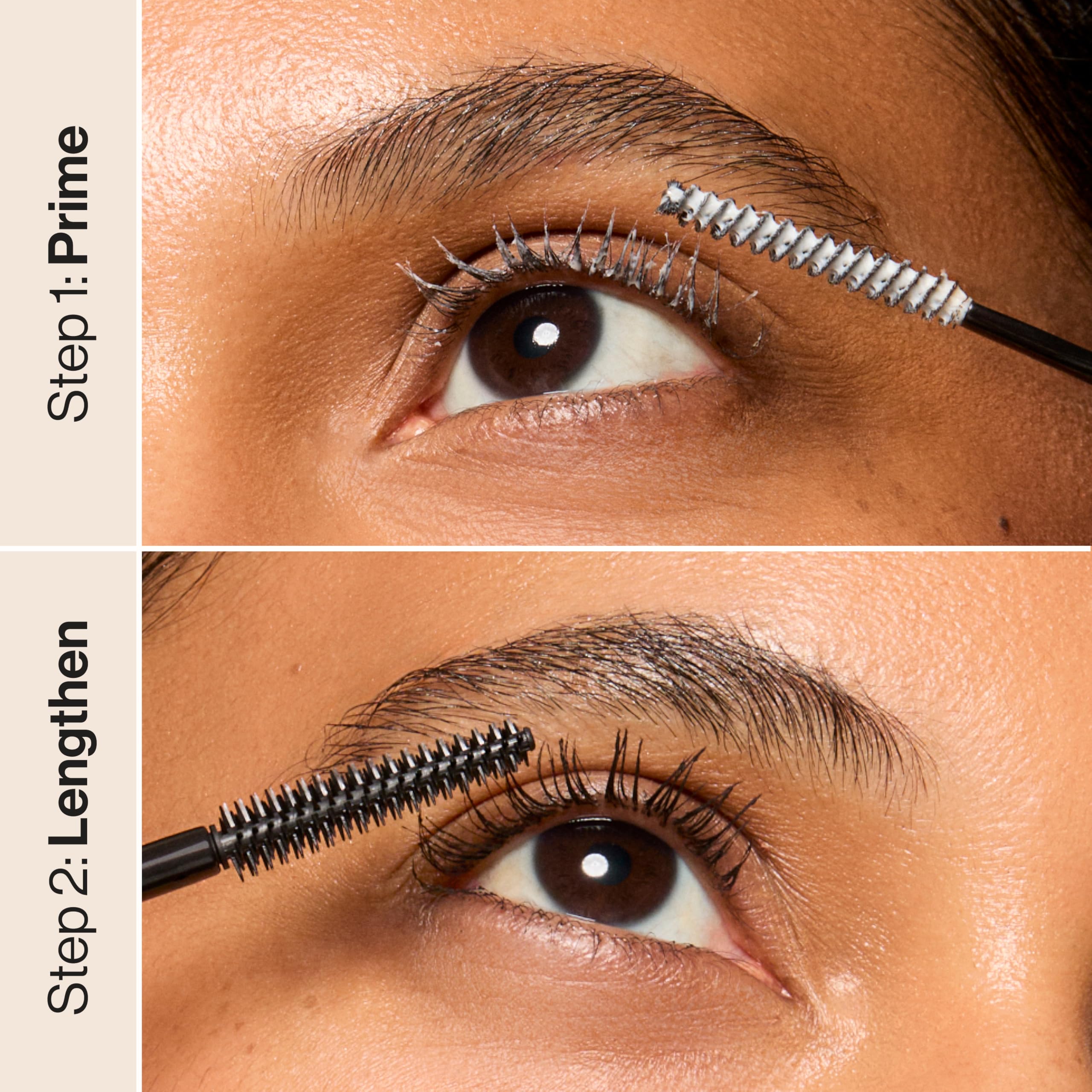 Honest Beauty 2-in-1 Extreme Length Clean Mascara + Lash Primer | Lengthening + Volumizing | Cruelty Free + Safe for Sensitive Eyes | Black, .27 fl oz Honest BeautyAu supplements