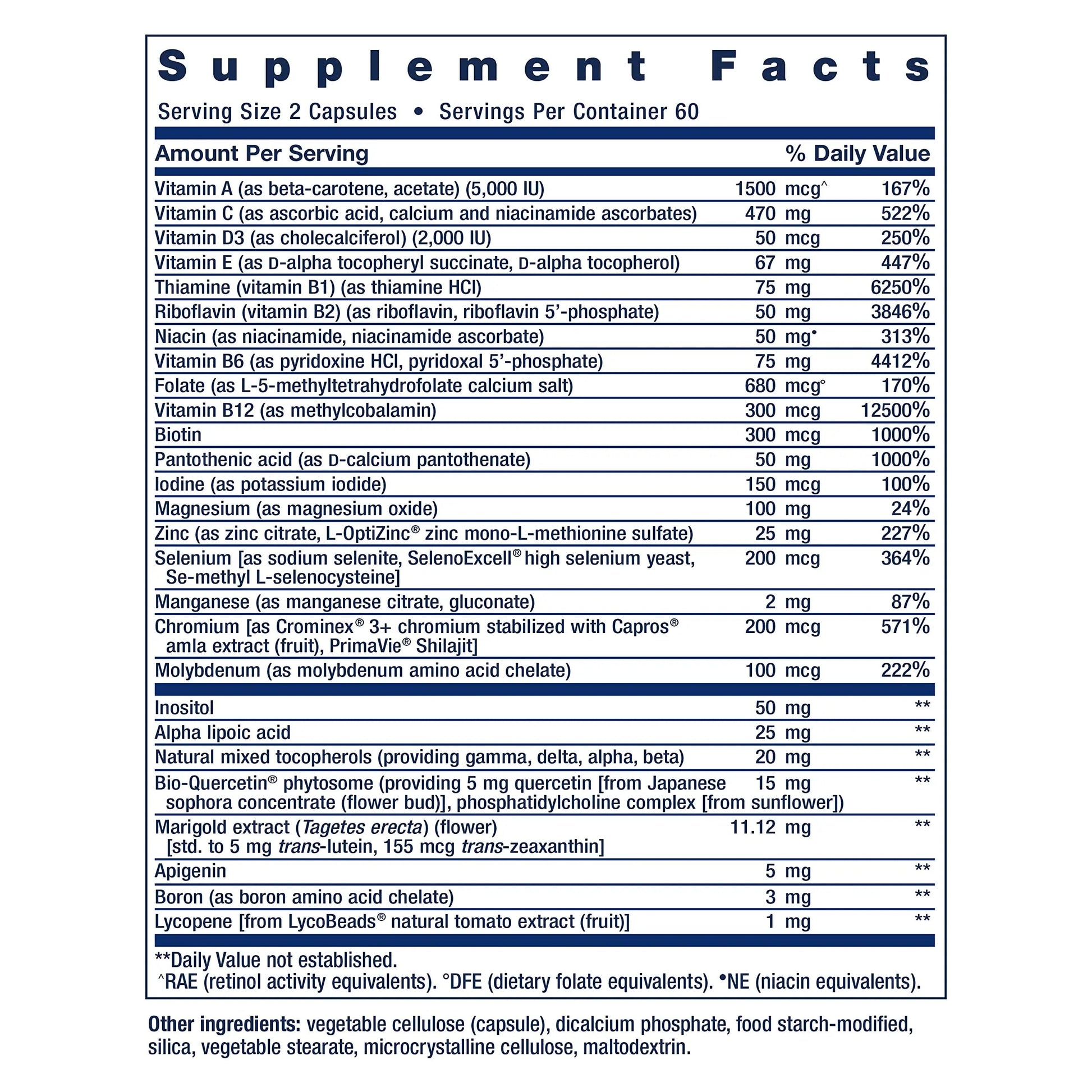 Life Extension Two-Per-Day Multivitamin 120 Capsules & 120 Tablets - Vitamins B, C, D, Zinc & Over 25 Vitamins, Minerals & Extracts Life ExtensionAu supplements