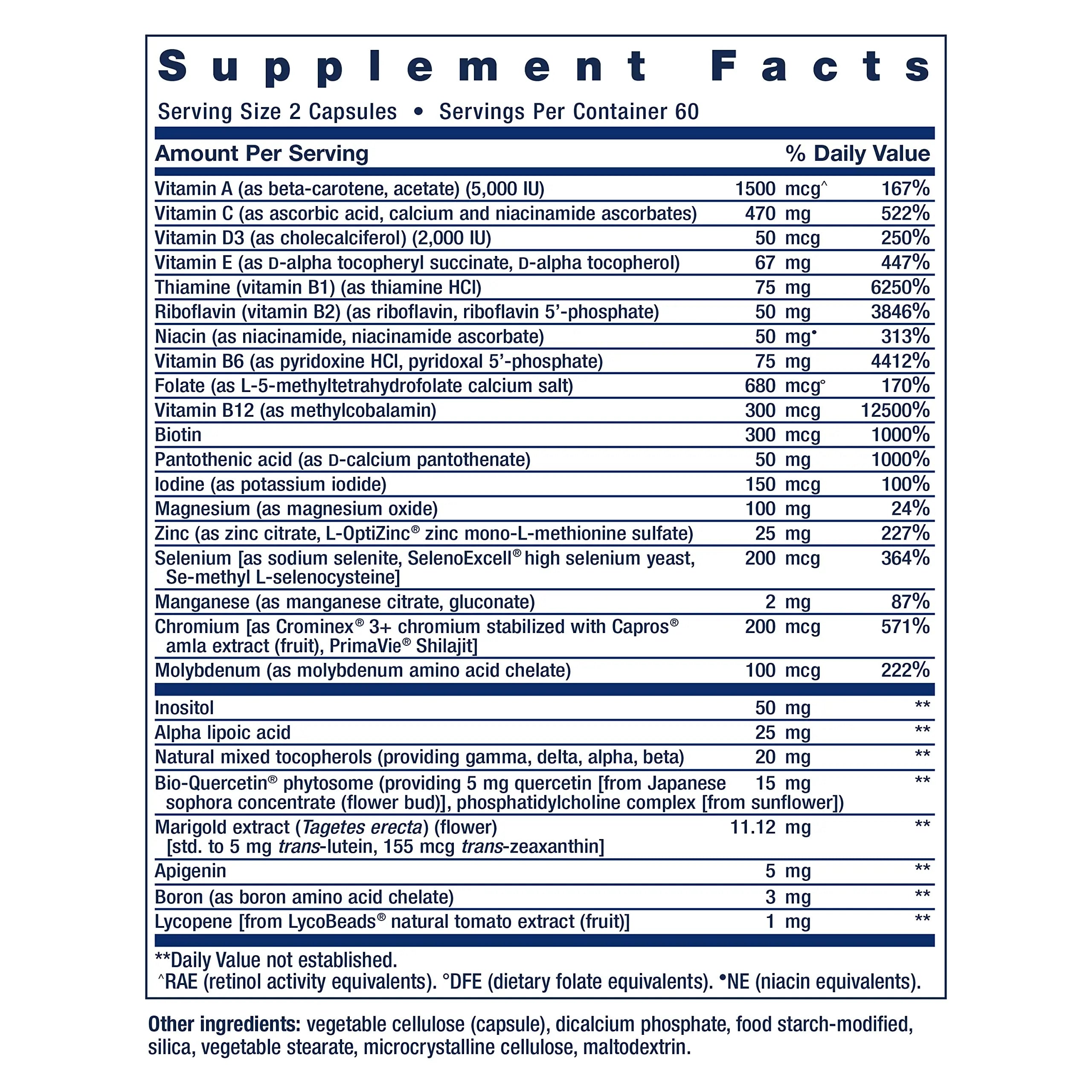 Life Extension Two-Per-Day Multivitamin 120 Capsules & 120 Tablets - Vitamins B, C, D, Zinc & Over 25 Vitamins, Minerals & Extracts Life ExtensionAu supplements