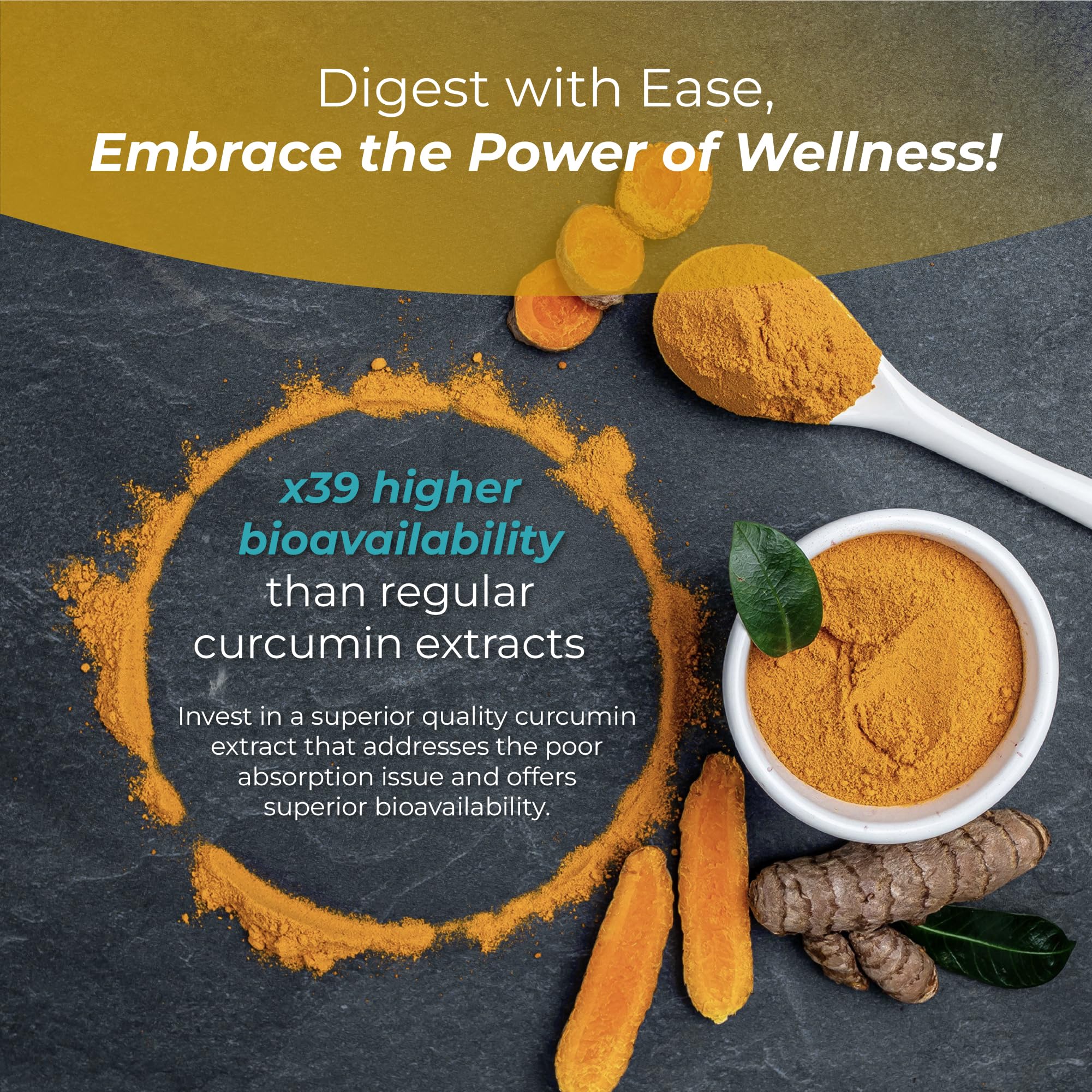 PUREHEALTH RESEARCH Curcumin Extract - High Absorption Turmeric Supplement for Robust Immune Support - Joint Support for Overworked Joints and Muscles - Powered by Curcugen x39 Bioavailable - 1 Bottle PUREHEALTH RESEARCHAu supplements