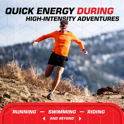 CLIF BLOKS - Black Cherry Flavor with Caffeine - Energy Chews - Non-GMO Clif BarUS supplements