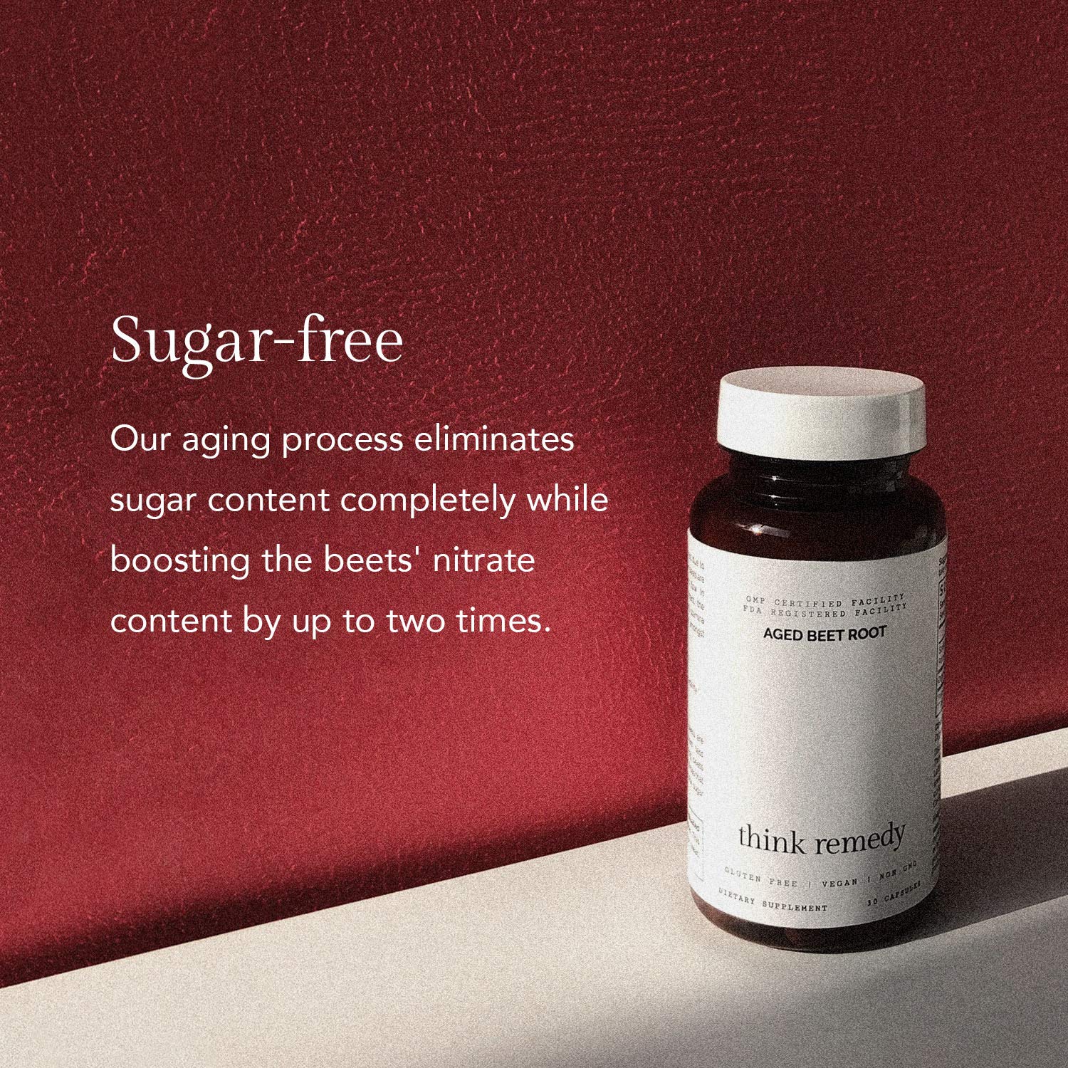 Think Remedy Aged Beet Root Capsules - Beet Pills for Stamina - Organic Beet Root Powder Think RemedyAu supplements