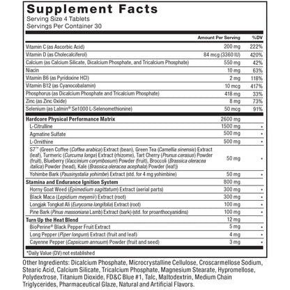 Force Factor Score! Hardcore Nitric Oxide Booster Supplement for Men with L-Citrulline Force FactorUS supplements