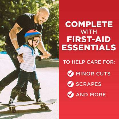 Johnson & Johnson All-Purpose Portable Compact First Aid Kit for Minor Cut Johnson & JohnsonUS supplements