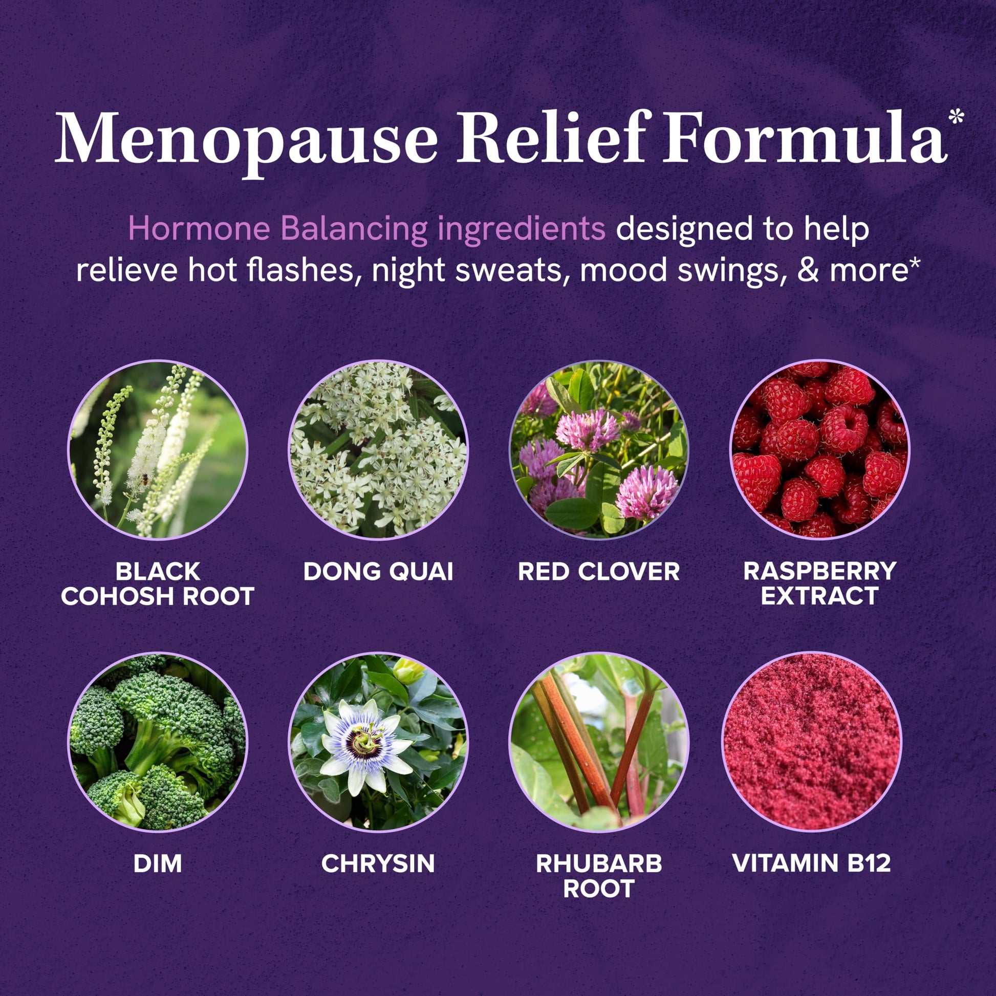 Menopause Supplements for Women Hot Flashes & Night Sweats | Hormone Balance, Menopause Relief for Women & Perimenopause Support | With Black Cohosh, DIM & Red Clover | 60 Ct (2 Month Supply) SMNutritionAu supplements