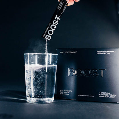 Pre Workout Mix & Nitric Oxide Booster, BOOST - Intense Performance, Energy, Endurance DRINK HRWUS supplements