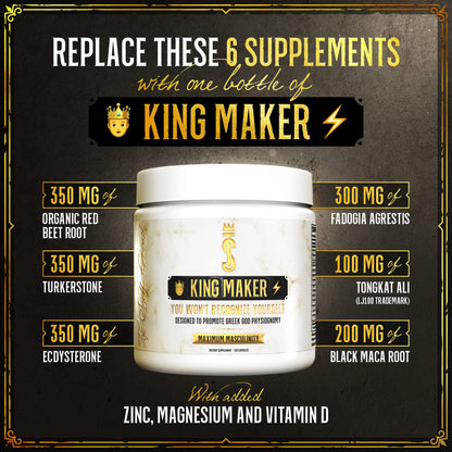 Top Shelf Grind King Maker, 13-in-1 Anabolic Supplement for Men to Increase Stamina Join Top Shelf GrindUS supplements