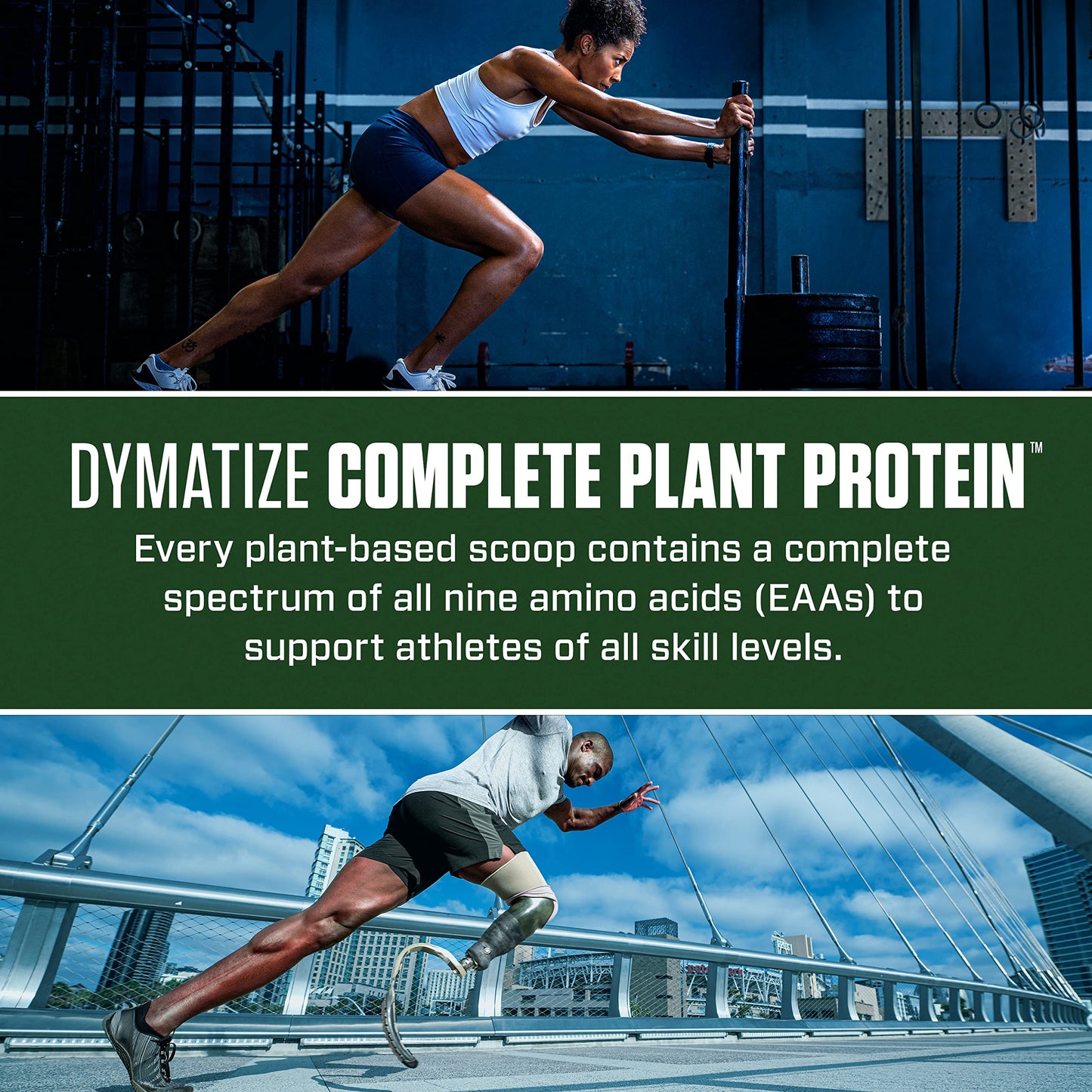 Dymatize Vegan Plant Protein, Creamy Chocolate, 25g Protein, 4.8g BCAAs, Complete DymatizeUS supplements