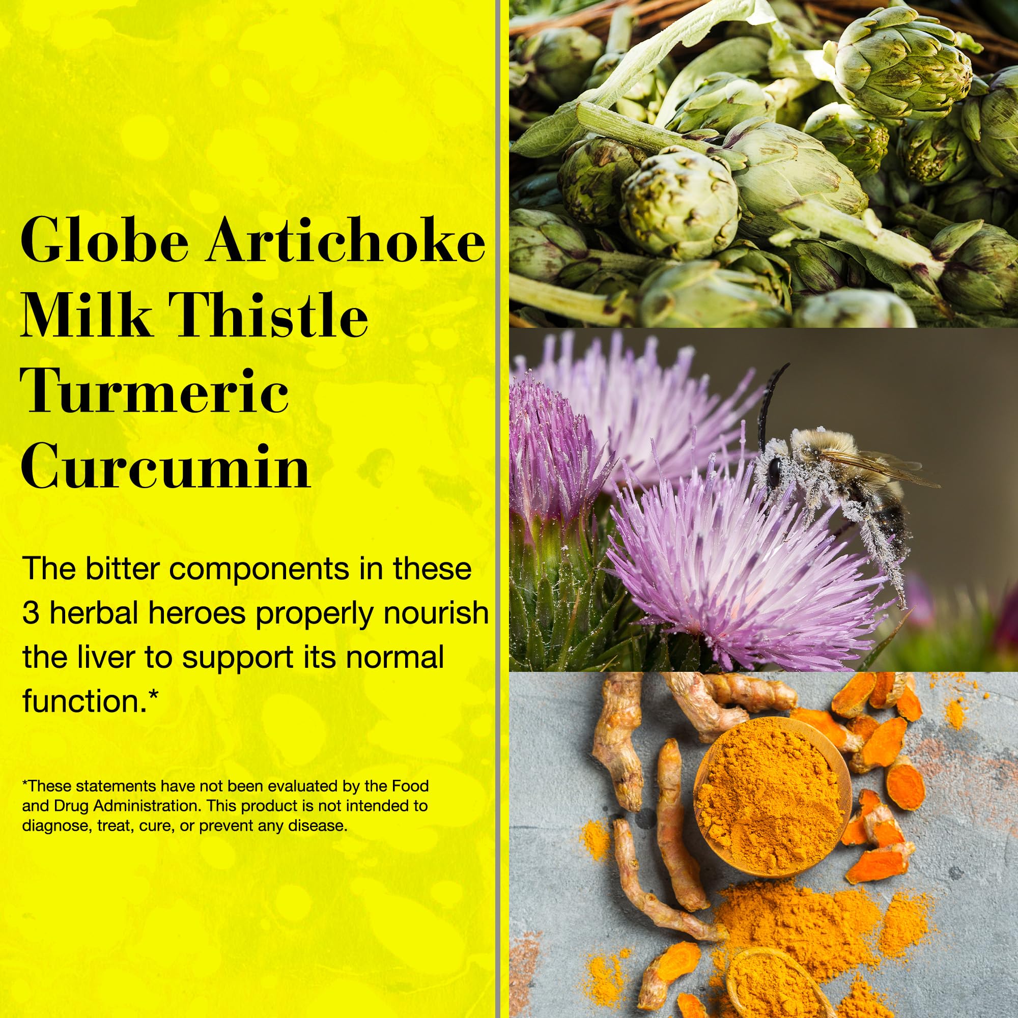 NEW NORDIC Active Liver 30-Day Supply, Daily Liver Supplement, Milk Thistle, Artichoke & Turmeric, 30 Tablets (Pack of 1)