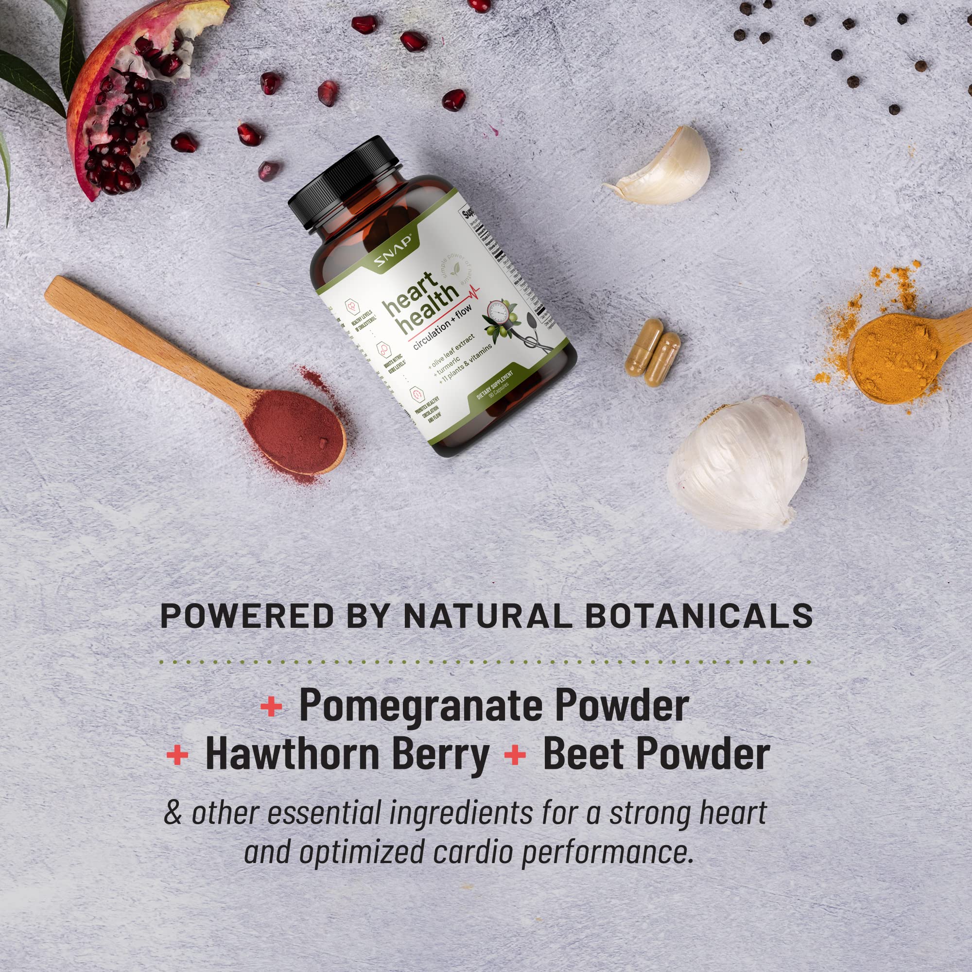 Snap Supplements Heart Health and Nitric Oxide Booster Snap SupplementsAu supplements