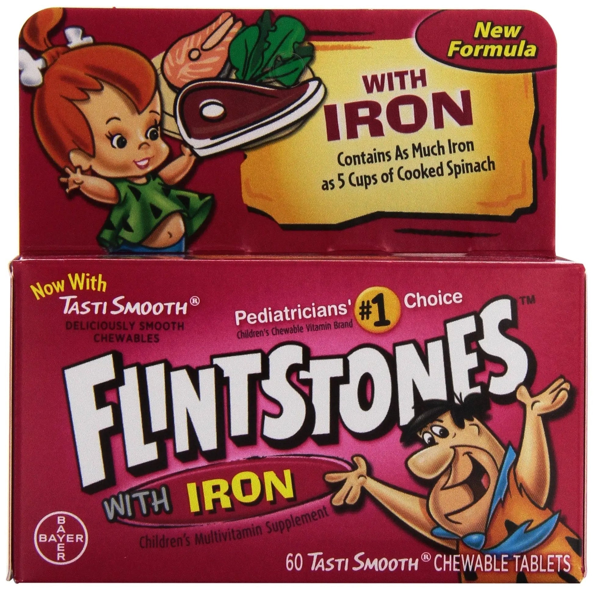 Flintstones Multi Vitamins With Iron, 60 ct Flintstones VitaminsAu supplements