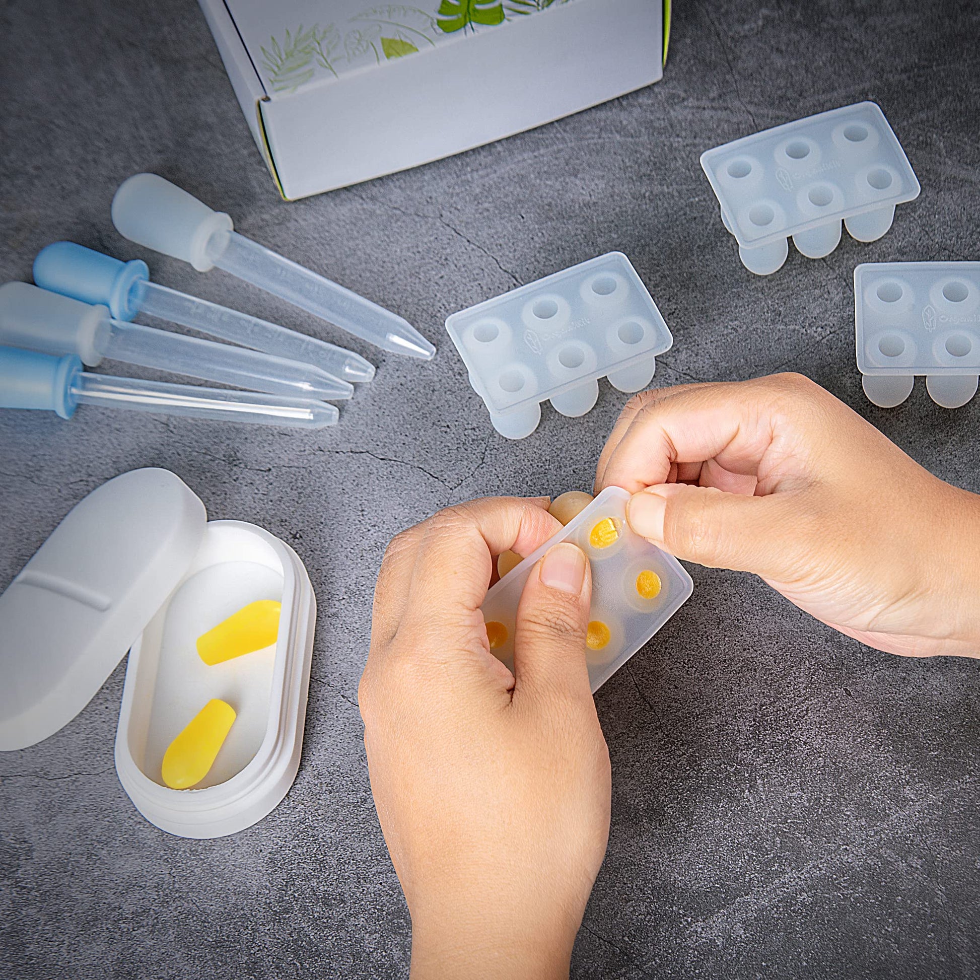OrganiKit's Reusable Suppository Mold Kit - Eco-Friendly, 2ML, Silicone, Suppository Molds OrganiKitAu supplements