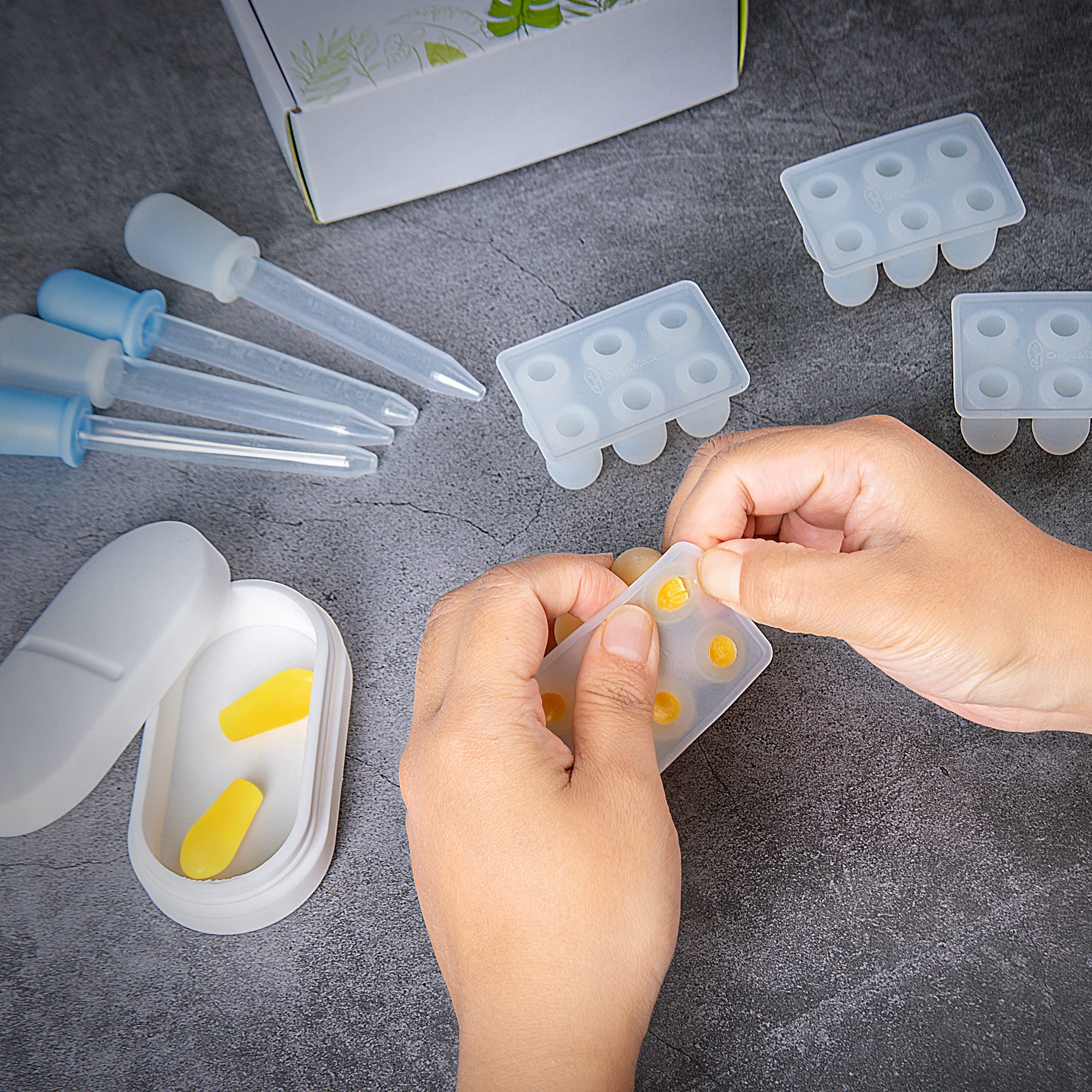OrganiKit's Reusable Suppository Mold Kit - Eco-Friendly, 2ML, Silicone, Suppository Molds OrganiKitAu supplements