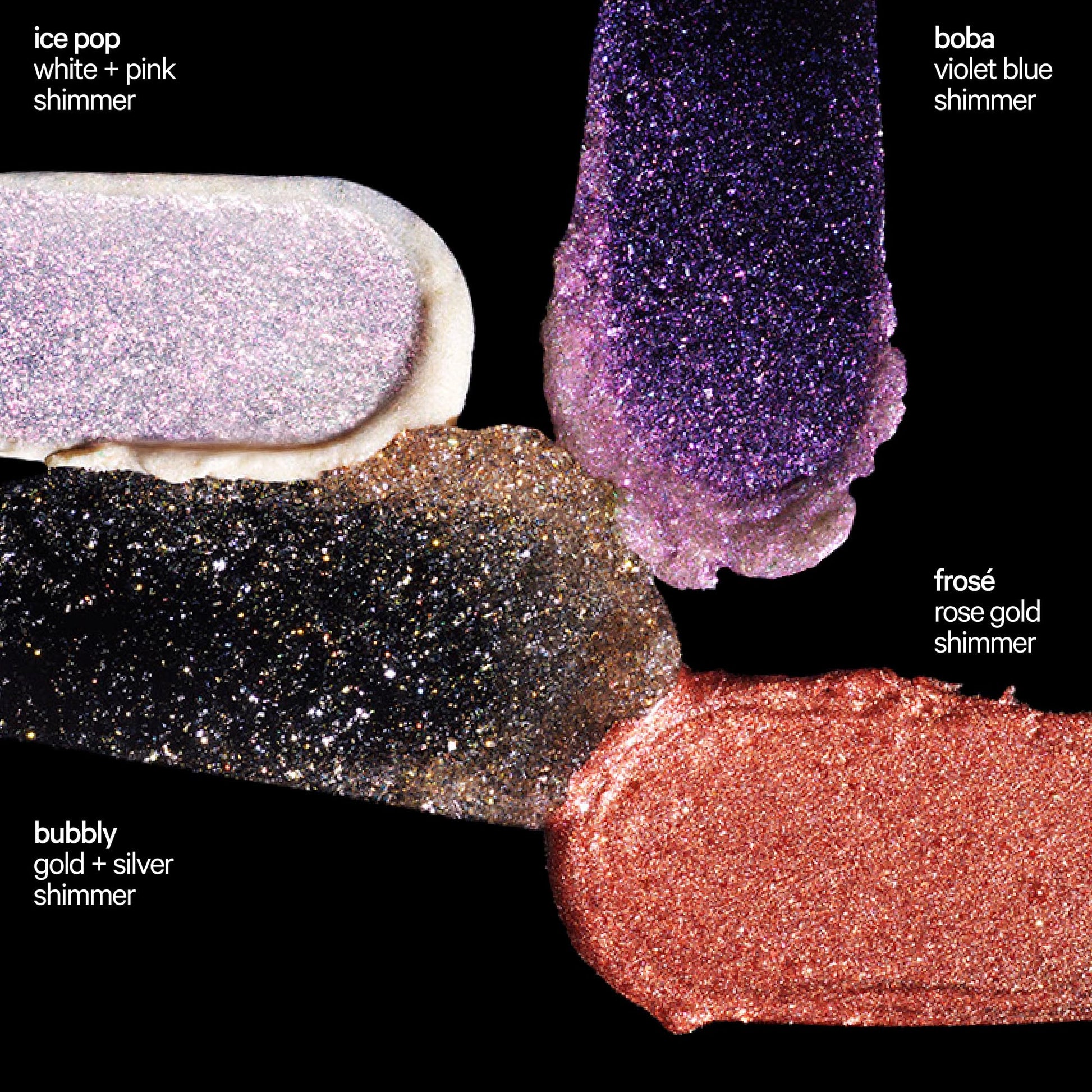 Milk Makeup Cooling Water Jelly Shimmer – Buildable Face + Body Highlighter Stick for Sheer Shimmery Glow – Long-Lasting, Hydrating, Glitter Free Formula – Boba (Violet Blue), 0.17oz Milk MakeupAu supplements