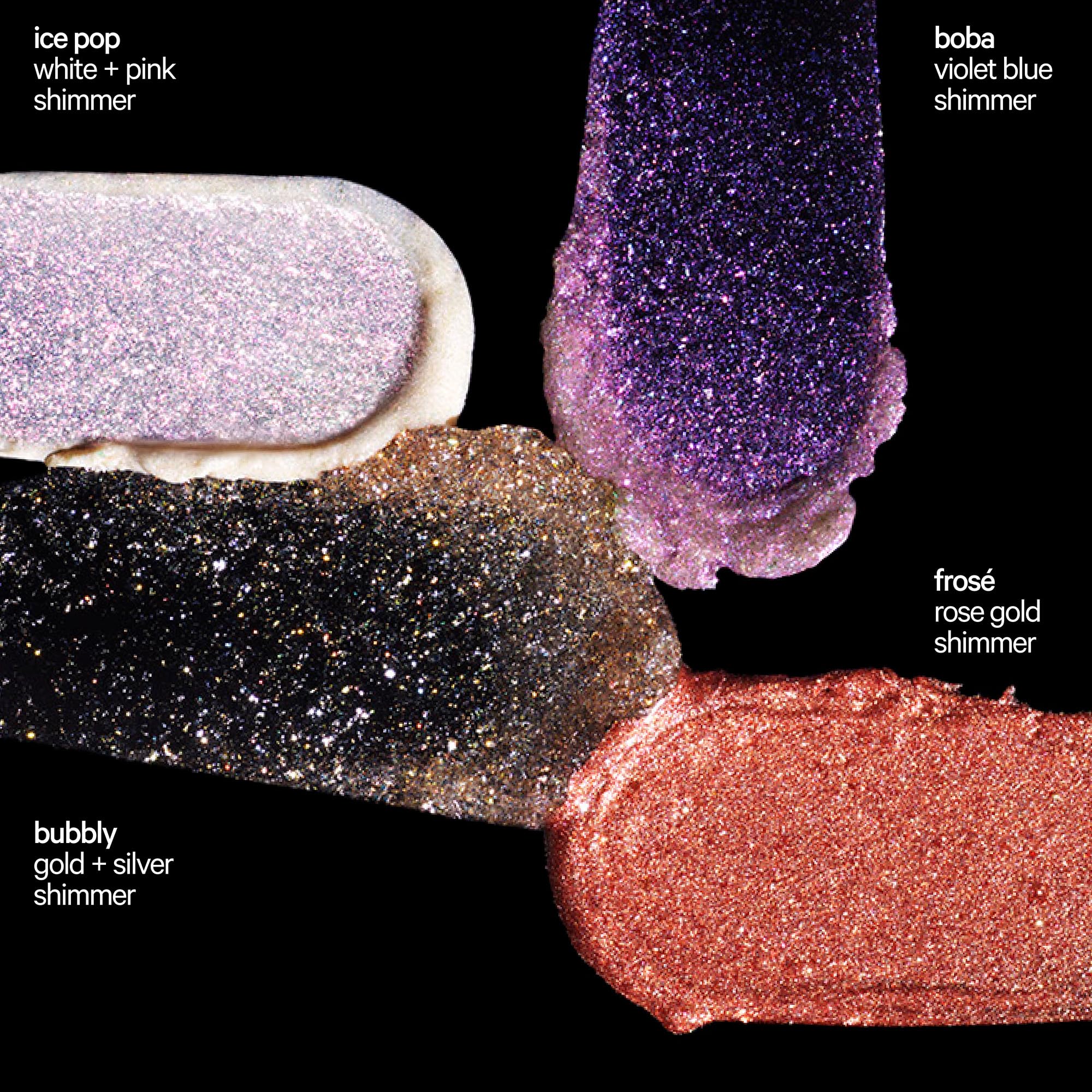 Milk Makeup Cooling Water Jelly Shimmer – Buildable Face + Body Highlighter Stick for Sheer Shimmery Glow – Long-Lasting, Hydrating, Glitter Free Formula – Boba (Violet Blue), 0.17oz Milk MakeupAu supplements