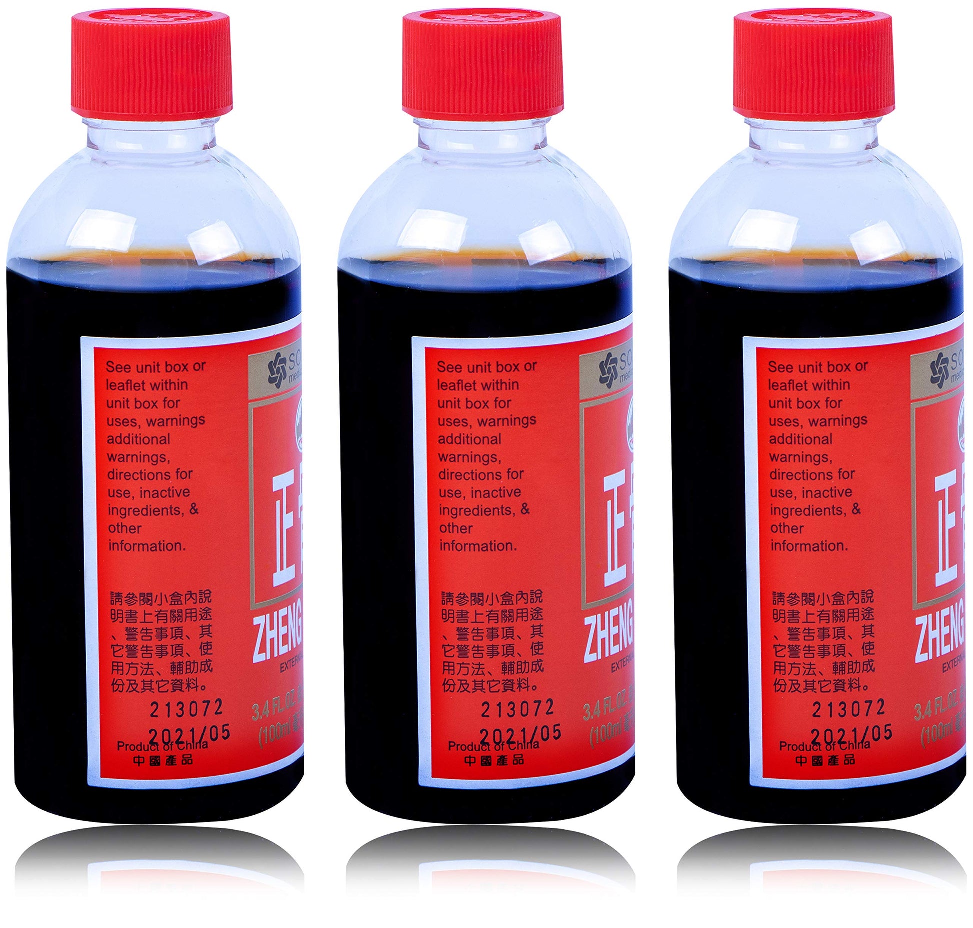 Solstice Medicine Company - Zheng Gu Shui Pain Relief - 3 Pack - 3.4 OZ SOLSTICEAu supplements