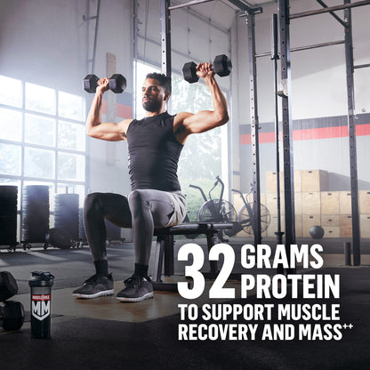 Muscle Milk Gainer Protein Powder, Vanilla Creme, 32g Protein, 5 Pound Muscle MilkUS supplements