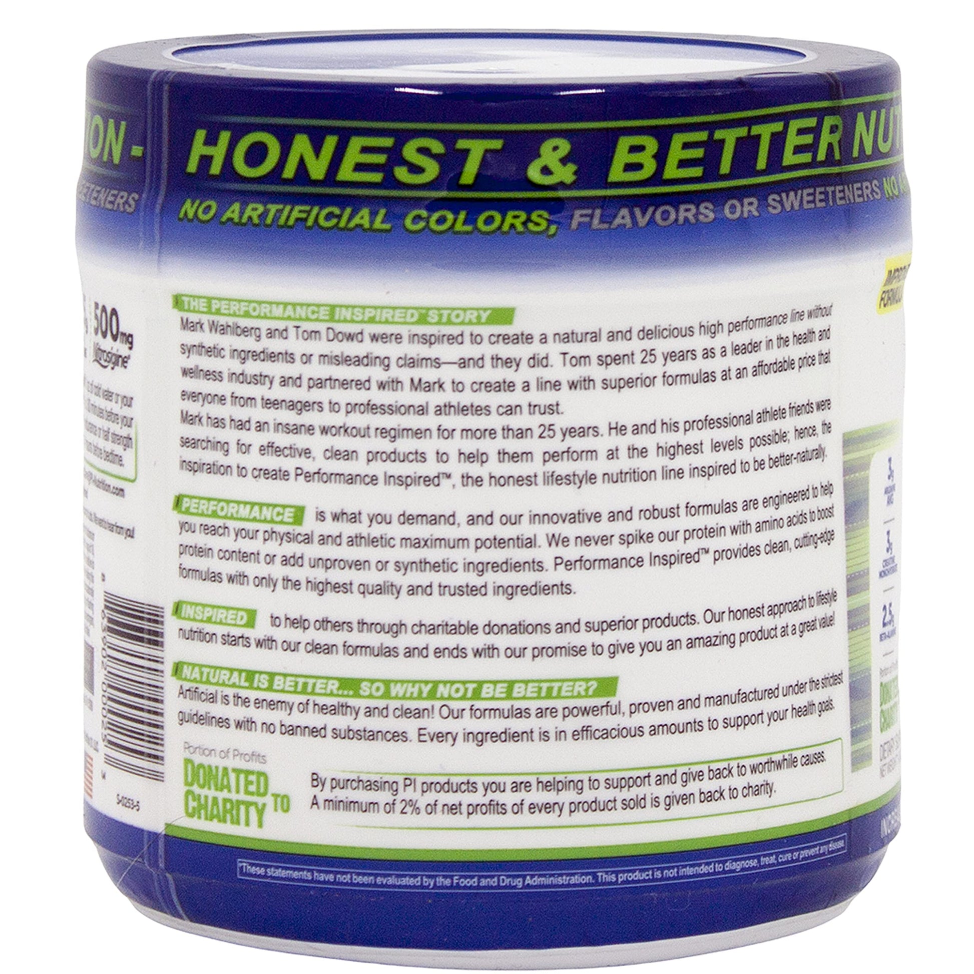 Performance Inspired Nutrition PreWorkout Powder - All Natural - G-Free & Vegan Formula PERFORMANCE INSPIREDAu supplements