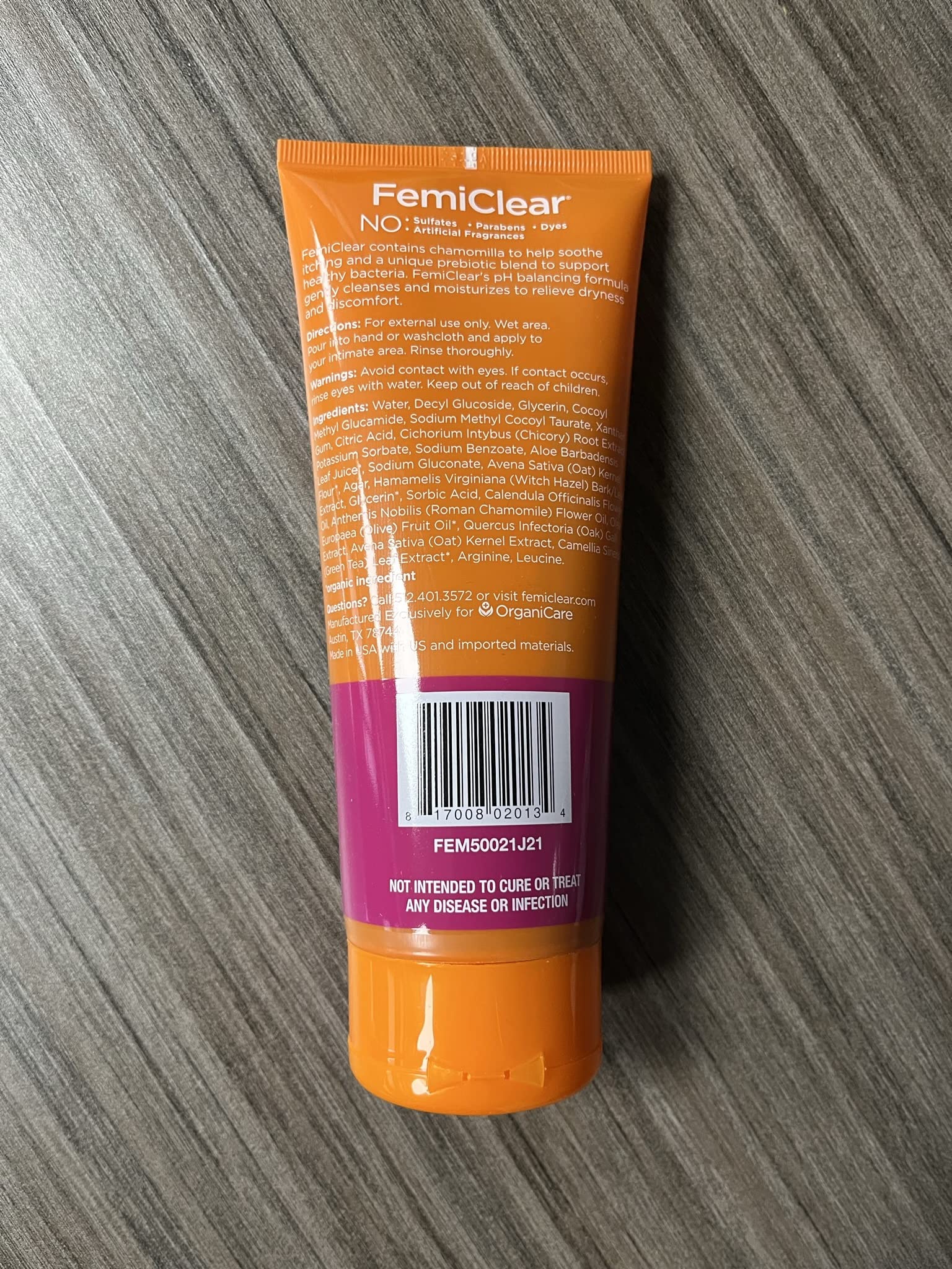 FemiClear 2-Day Dose Yeast Infection Treatment for Women and Soothing Feminine Wash, External Anti-Itch Ointment FemiClearAu supplements