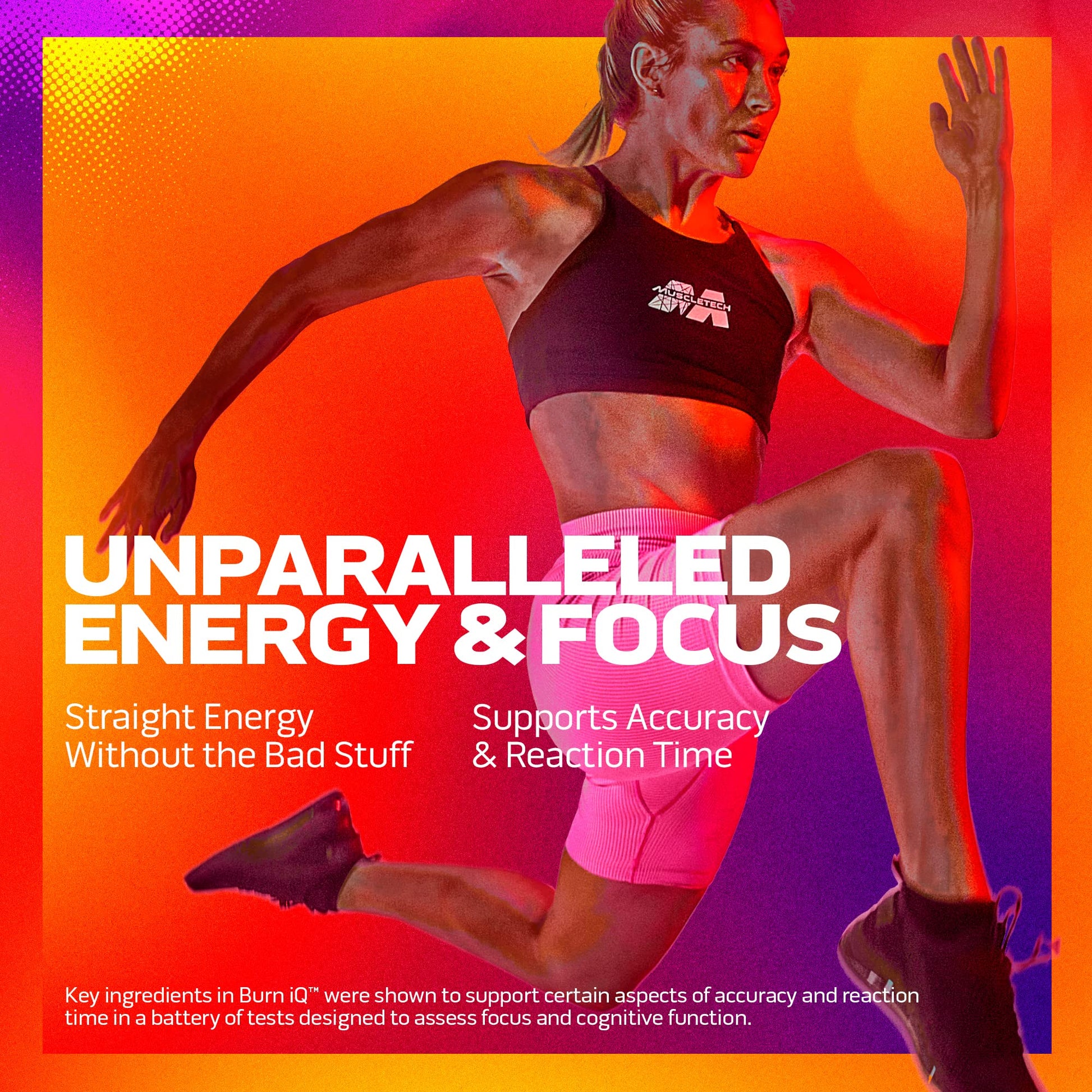 MuscleTech Burn IQ Smart Thermo Supplement Fueled with Paraxanthine Enhanced Energy MuscleTechUS supplements