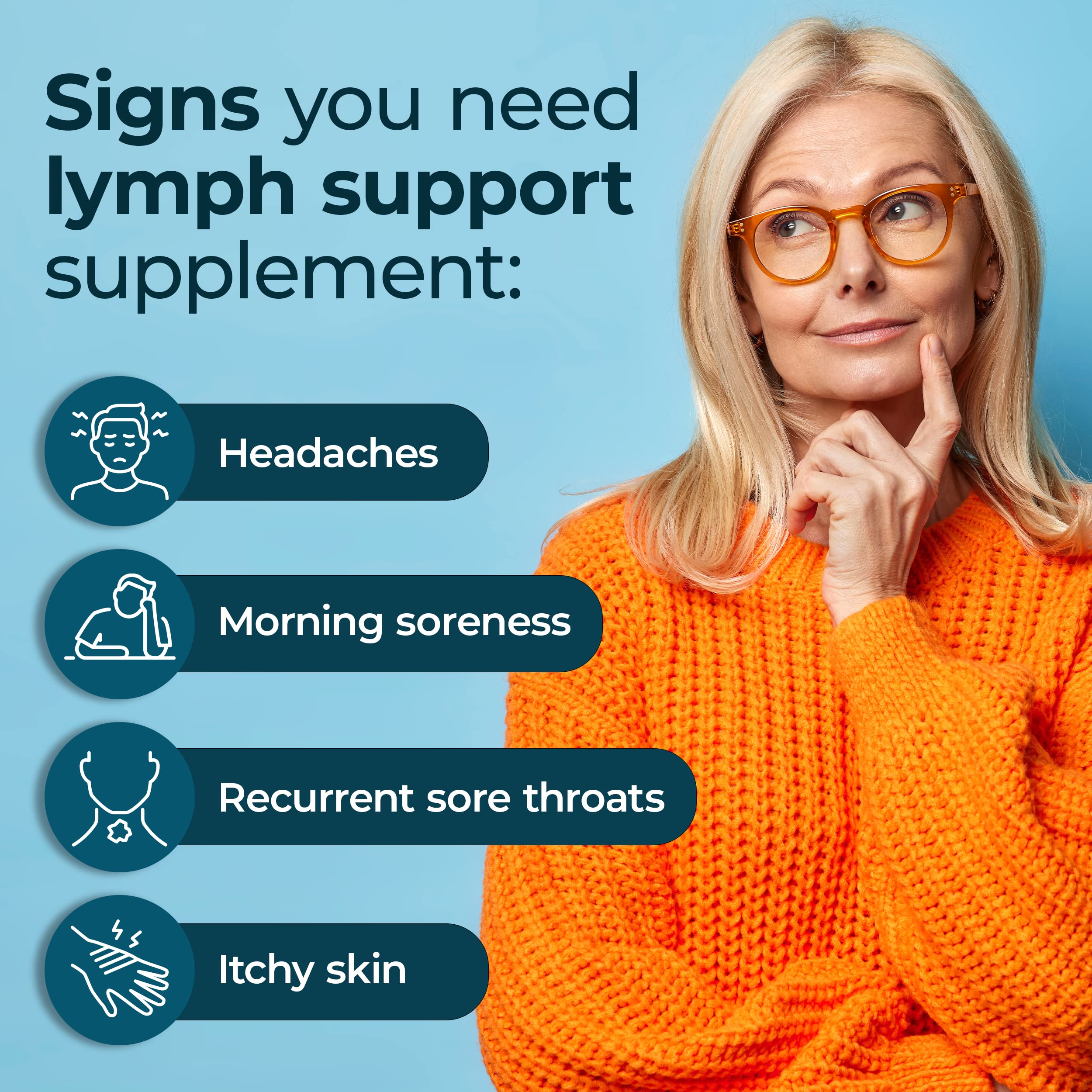 PUREHEALTH RESEARCH Lymph System Support Supplement - Lymphatic Drainage Supplement PUREHEALTH RESEARCHAu supplements
